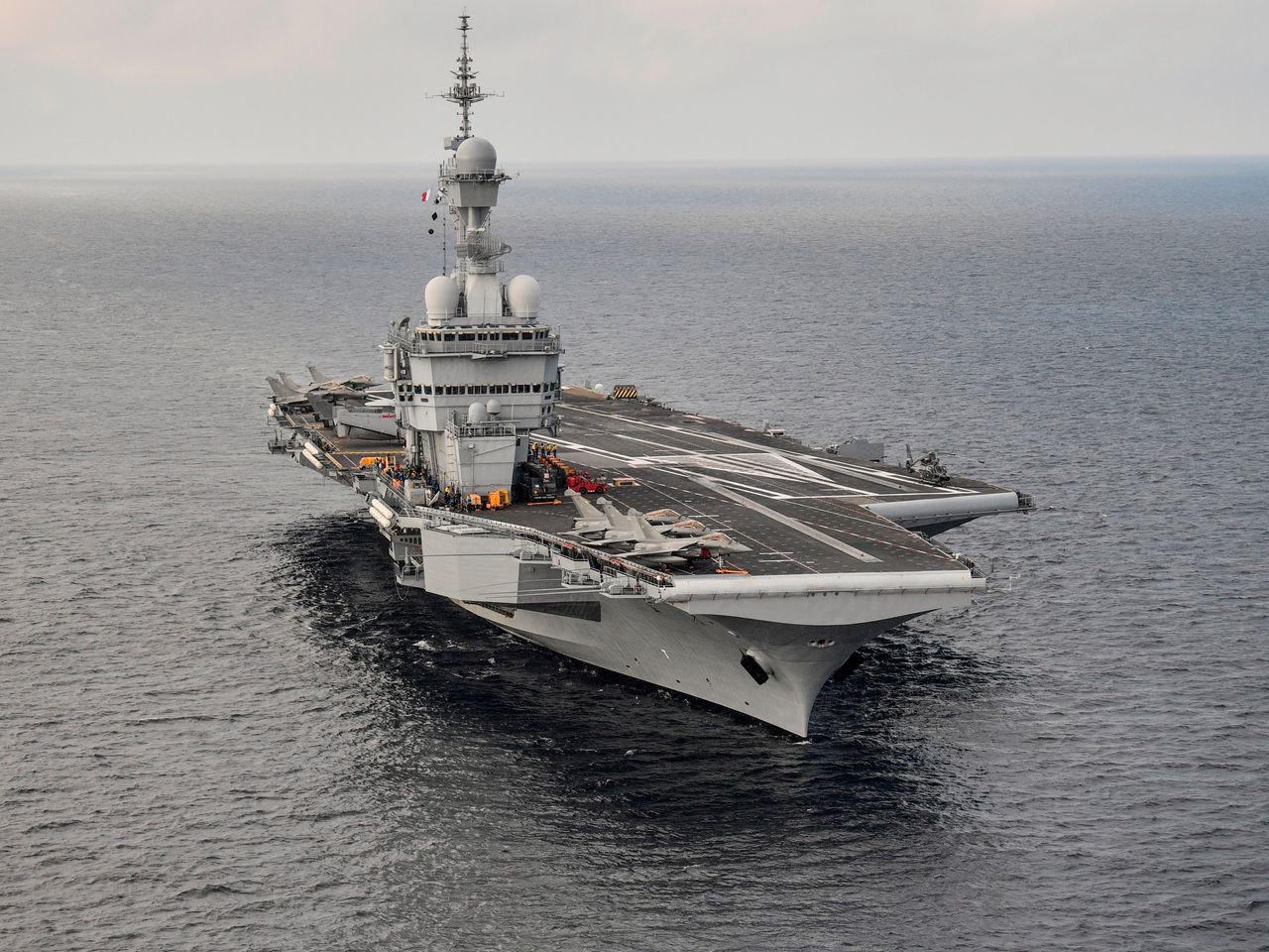 French Aircraft Carrier Charles De Gaulle Wallpapers