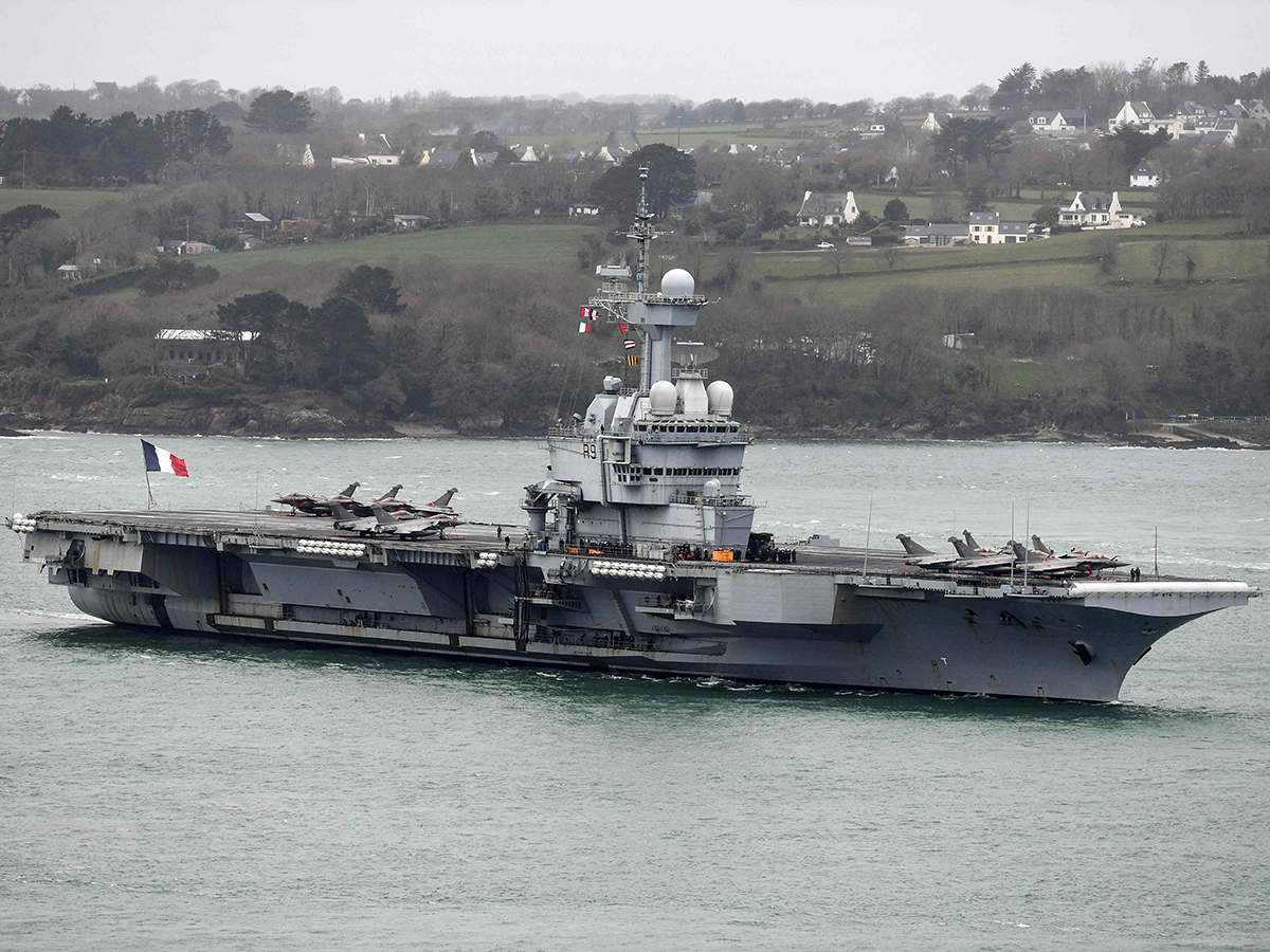 French Aircraft Carrier Charles De Gaulle Wallpapers