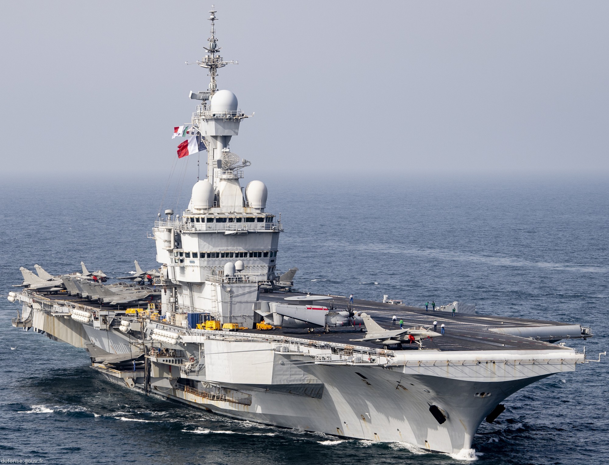 French Aircraft Carrier Charles De Gaulle Wallpapers