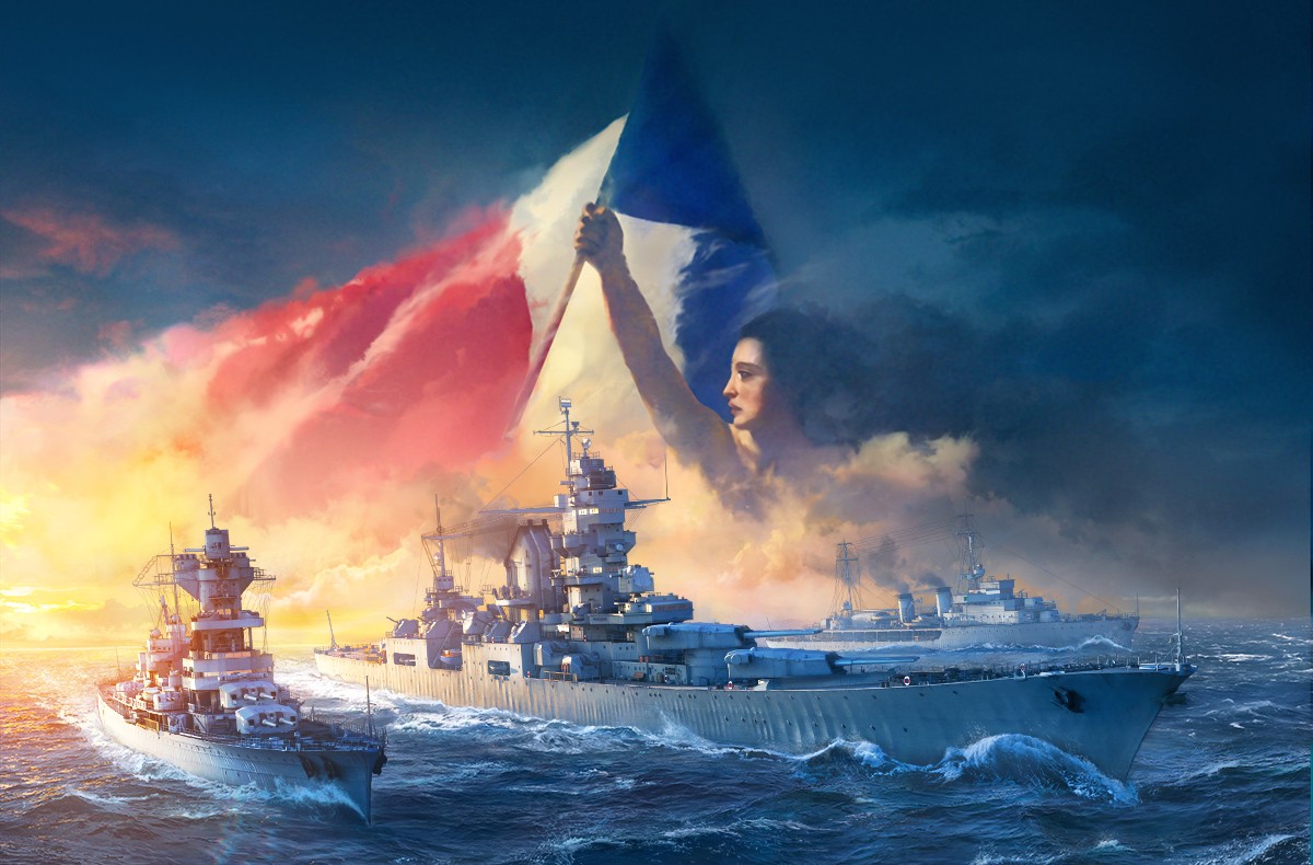 French Battleship Dunkerque Wallpapers