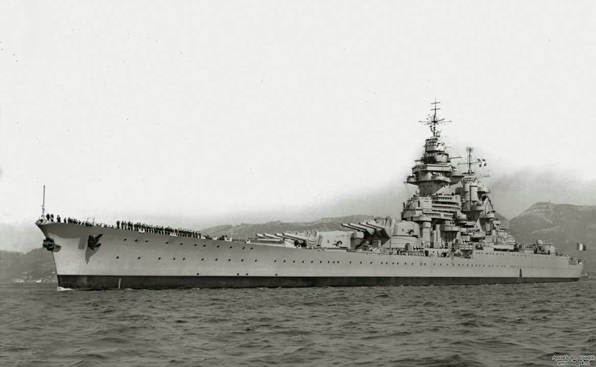 French Battleship Richelieu Wallpapers