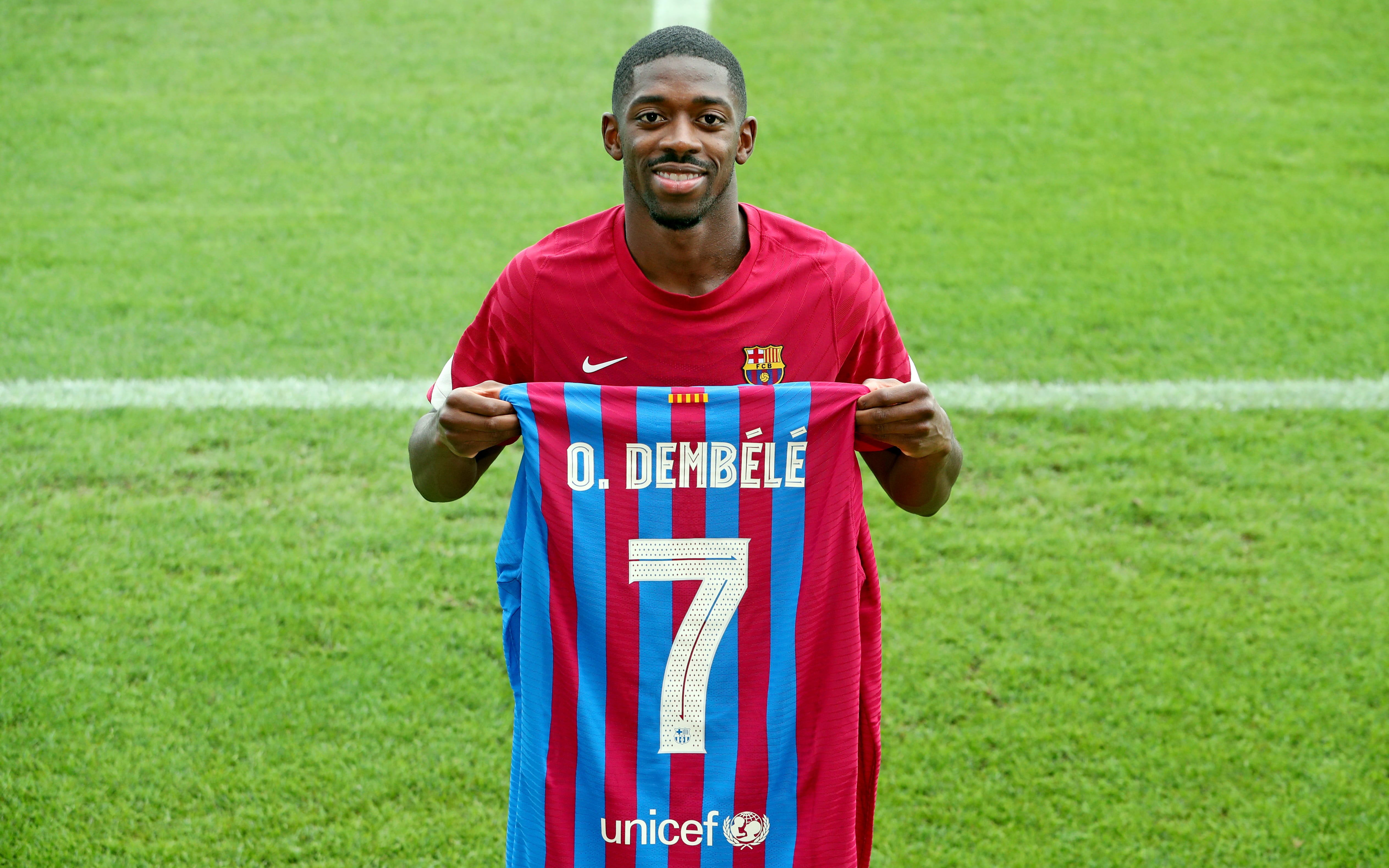 French Footballer Ousmane Dembele Barcelona Wallpapers