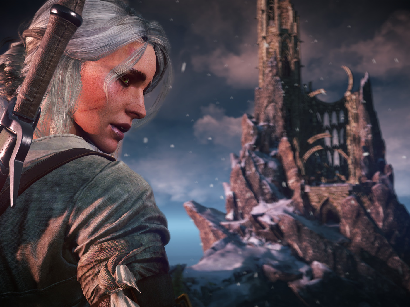 Freya Allan As Ciri In The Witcher Wallpapers