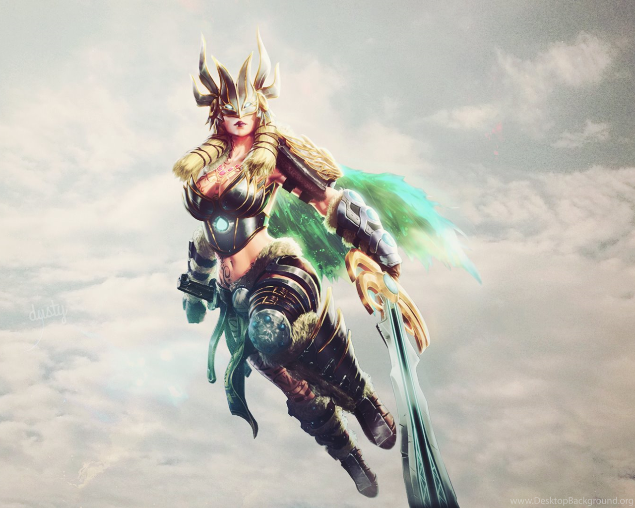 Freya Smite Game Wallpapers