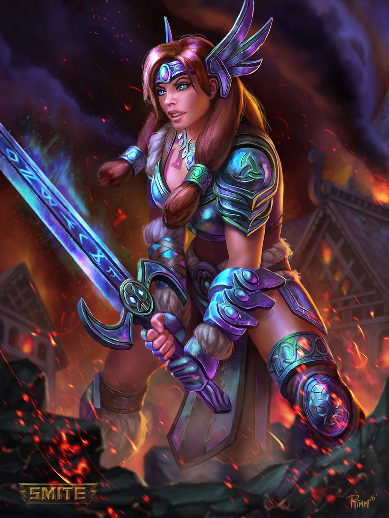 Freya Smite Game Wallpapers