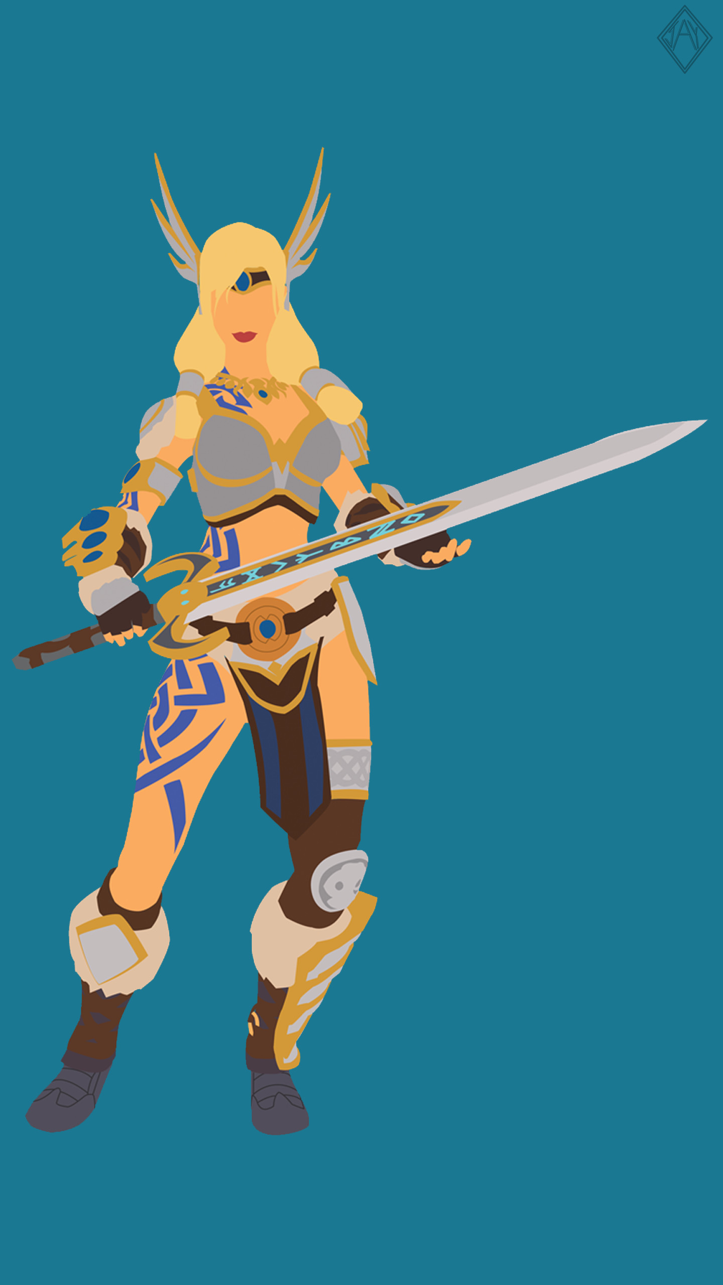 Freya Smite Game Wallpapers