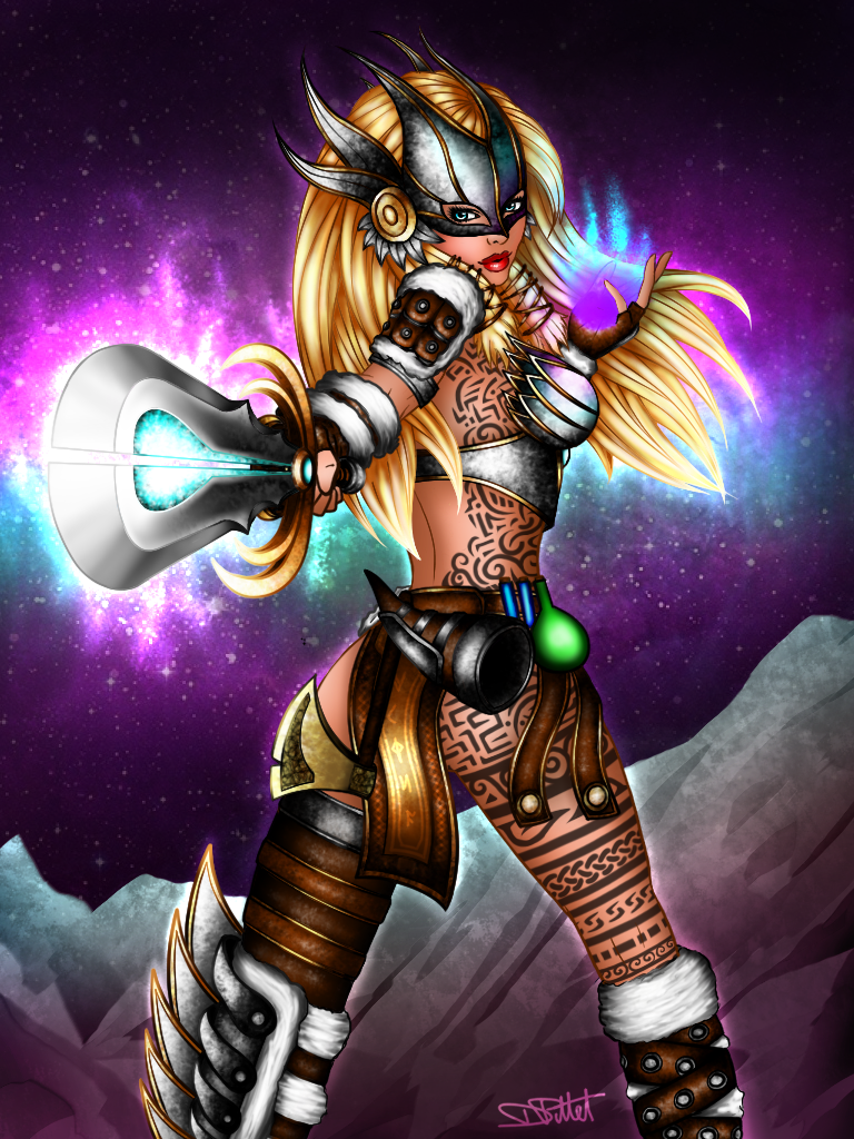 Freya Smite Game Wallpapers