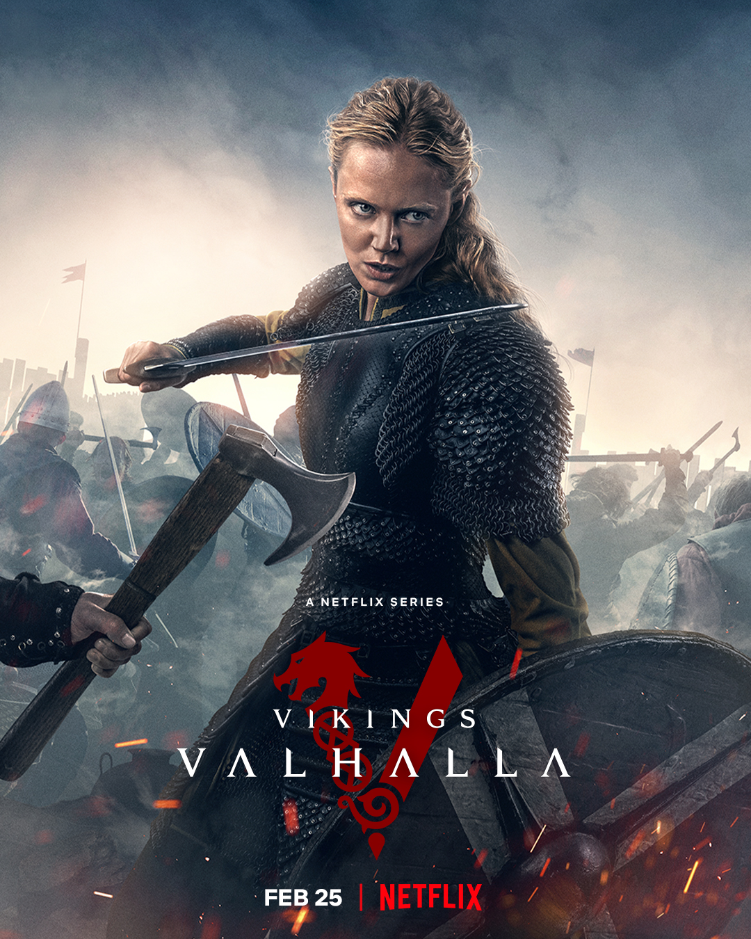 Frida Gustavsson In Vikings Valhalla Wallpapers