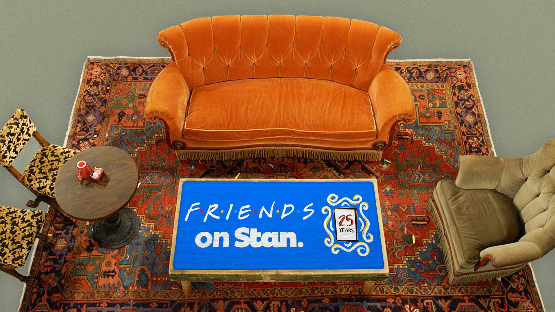 Friends Couch Wallpapers