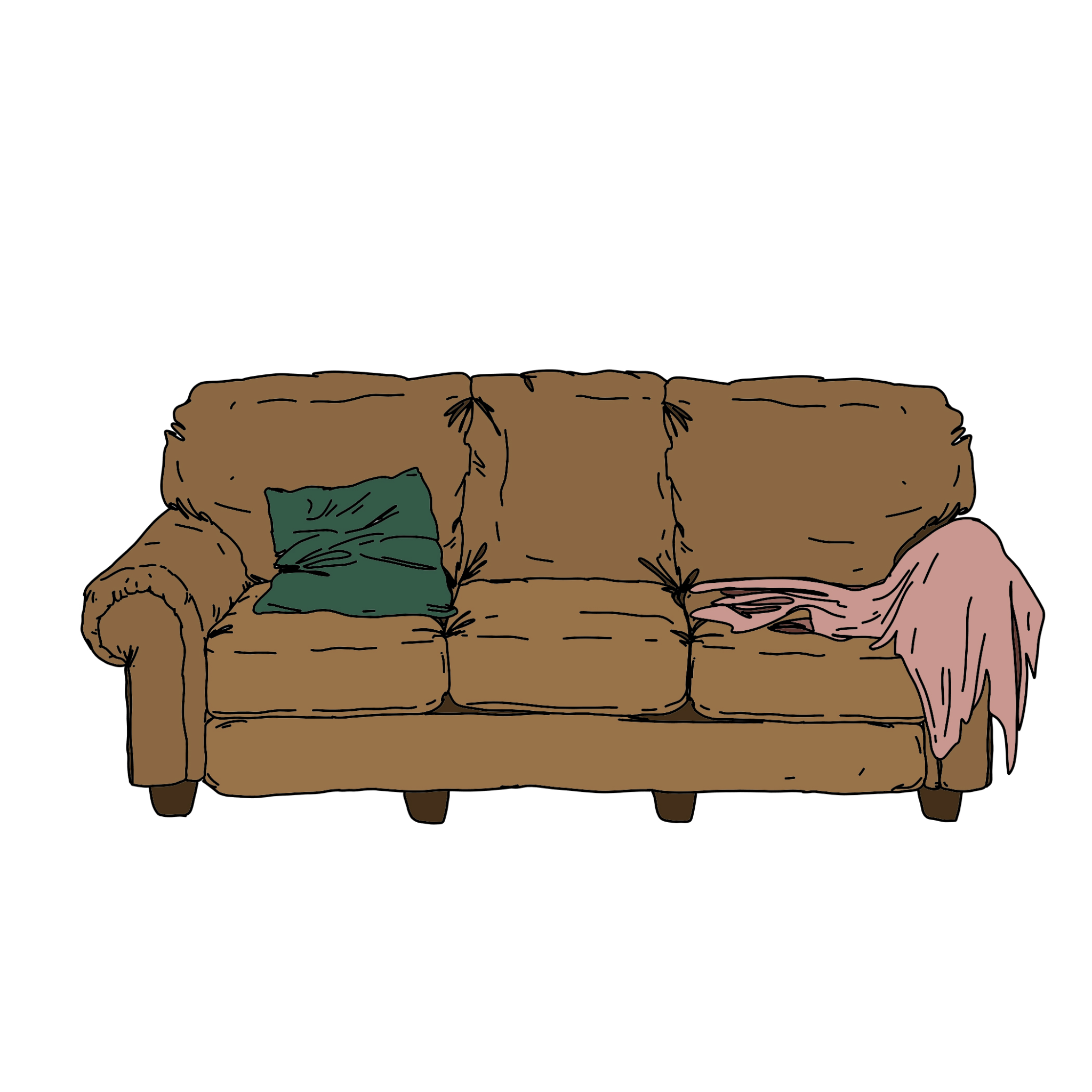 Friends Couch Wallpapers