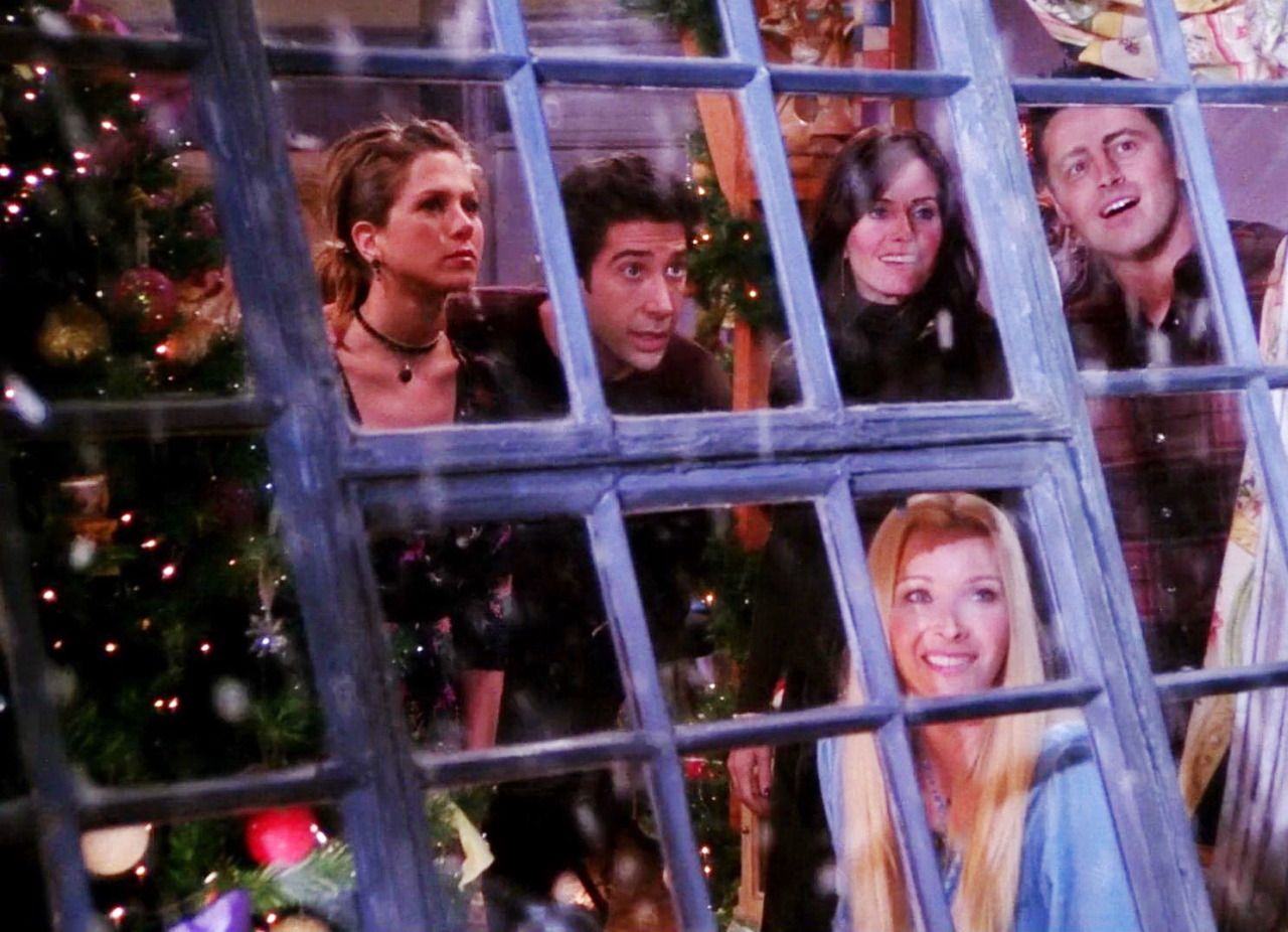 Friends Tv Show Christmas Wallpapers