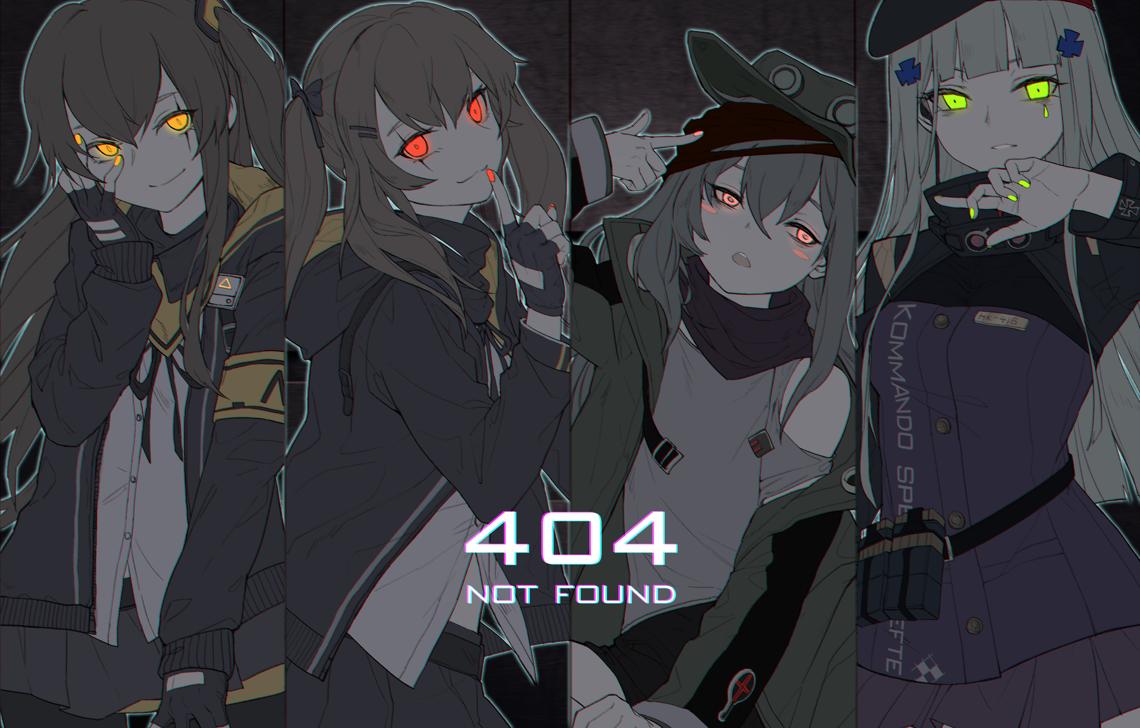 Frontline G11 and HK416 Wallpapers