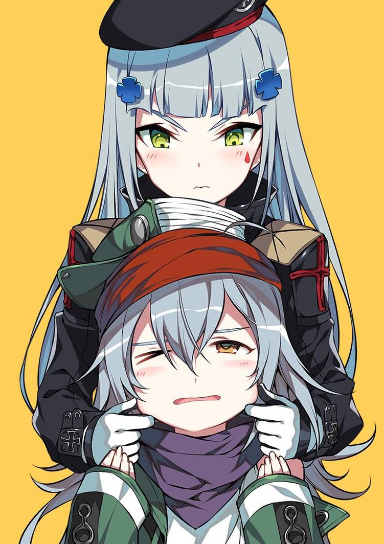 Frontline G11 and HK416 Wallpapers