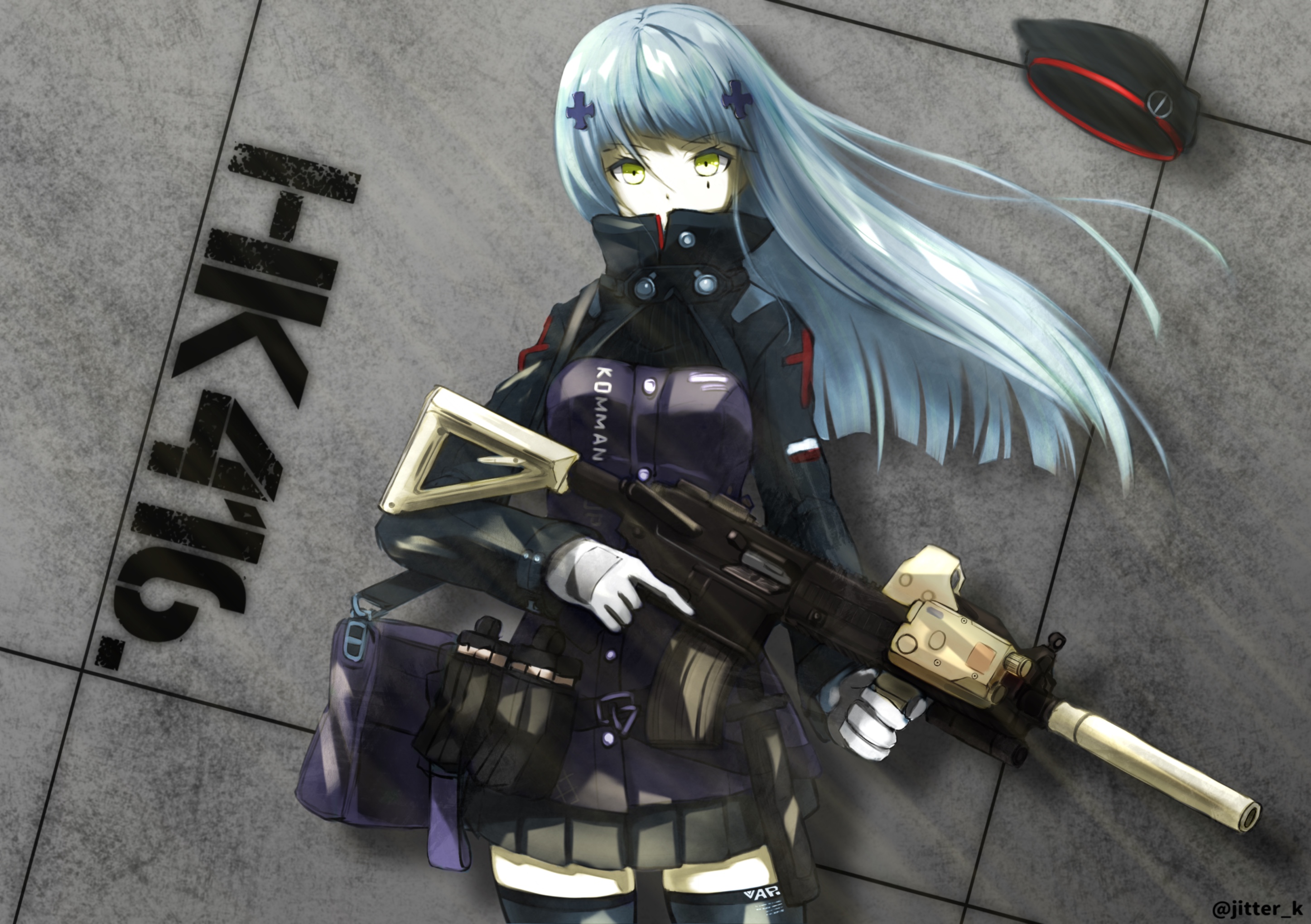 Frontline G11 and HK416 Wallpapers