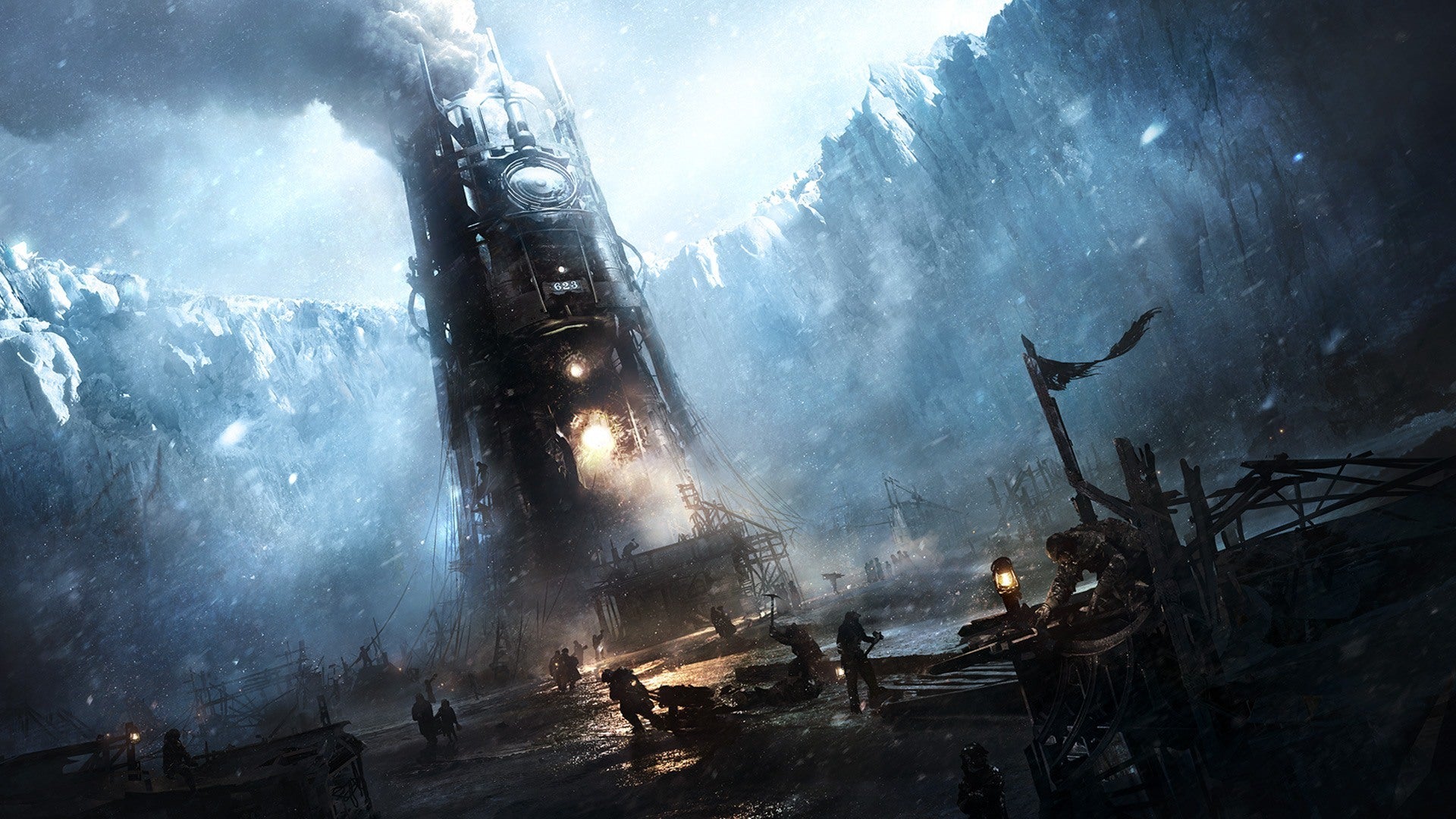 Frostpunk On the Edge Wallpapers