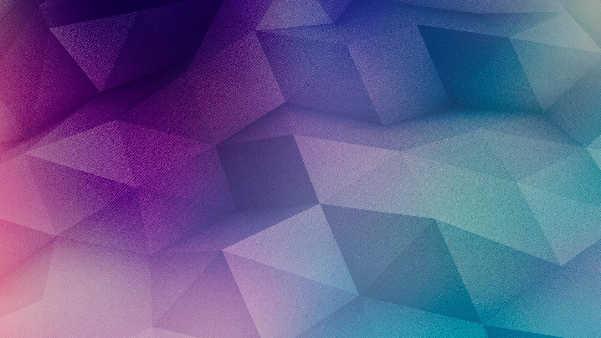 Frosty Blue Polygon Wallpapers