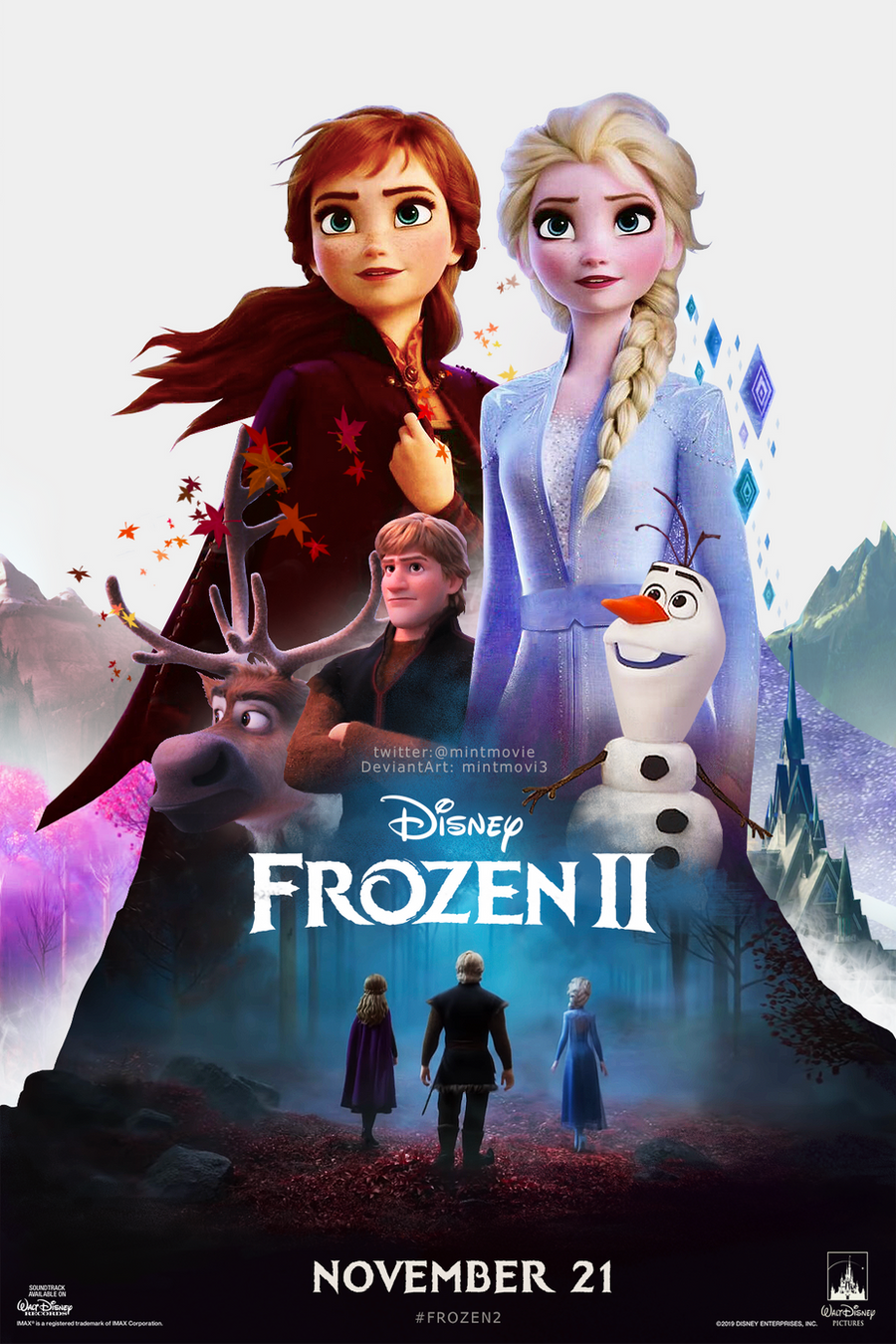 Frozen 2 Official Poster 2019 Wallpapers