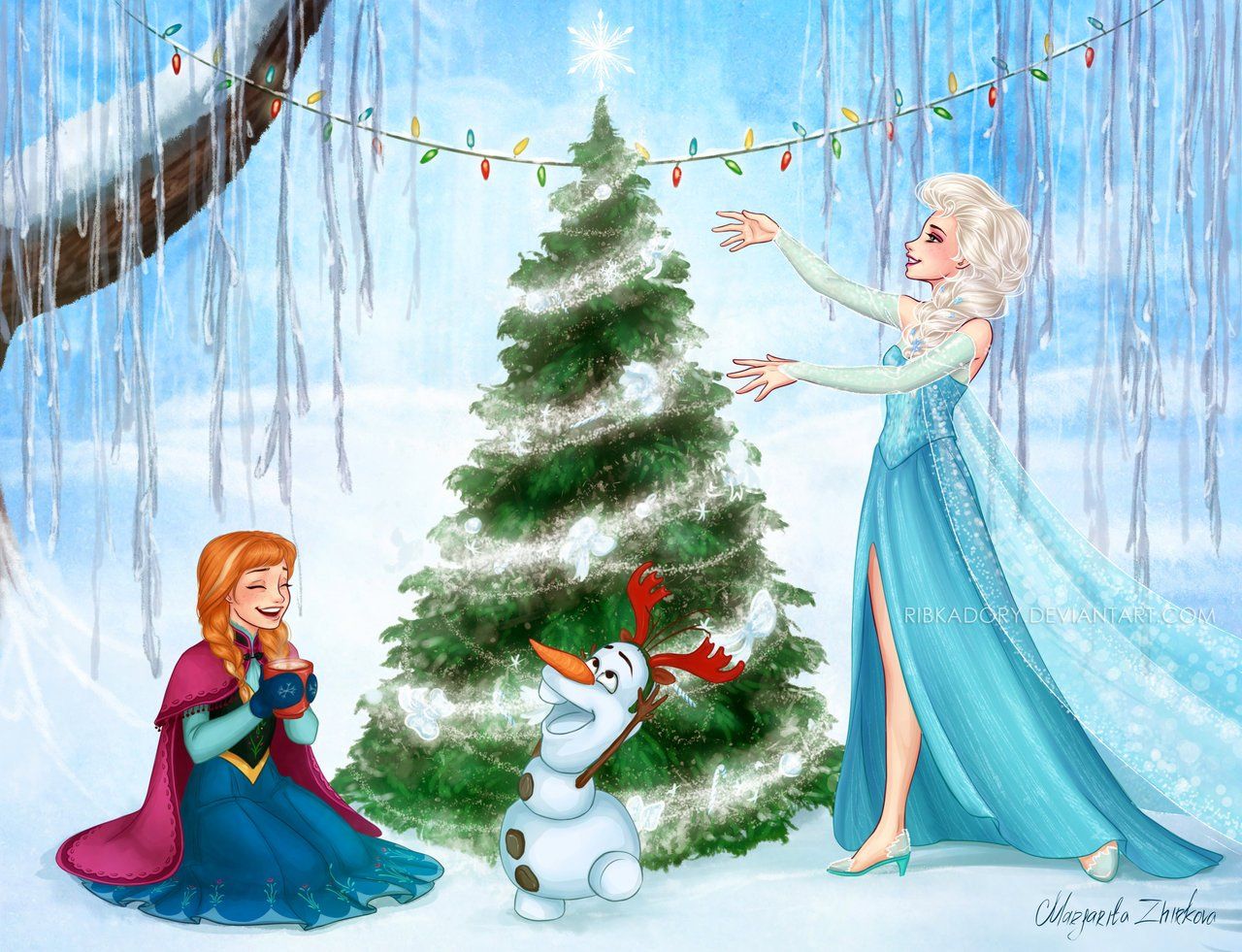 Frozen Christmas Wallpapers