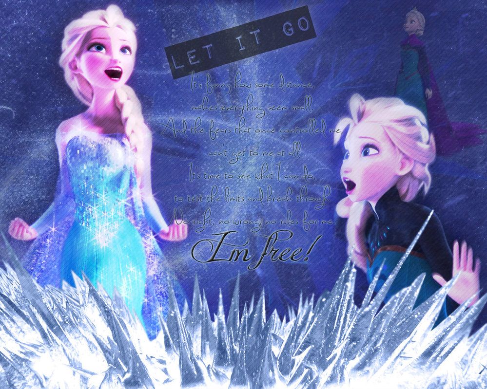 Frozen Desktop Background