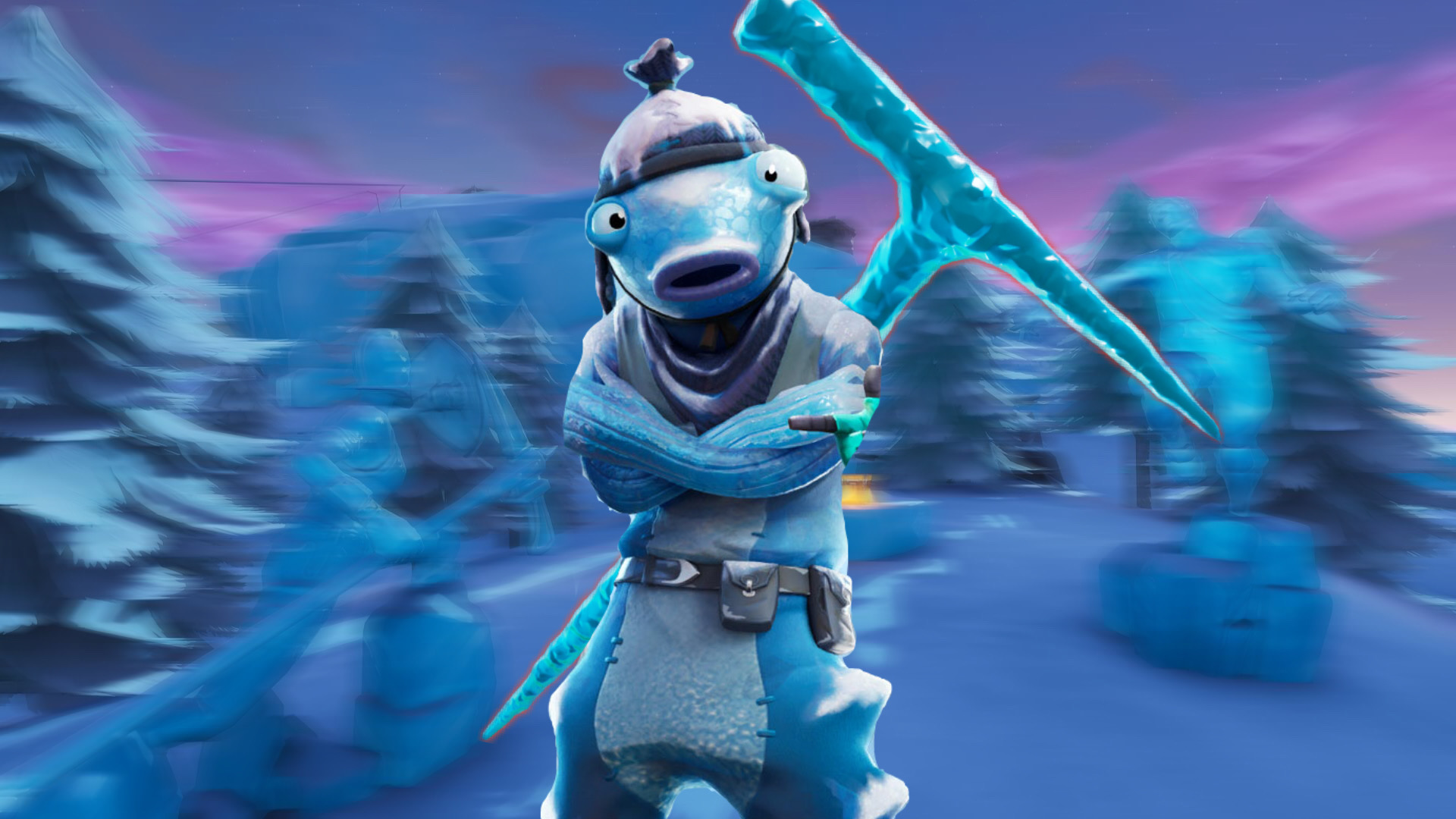 Frozen Fishstick Fortnite Wallpapers