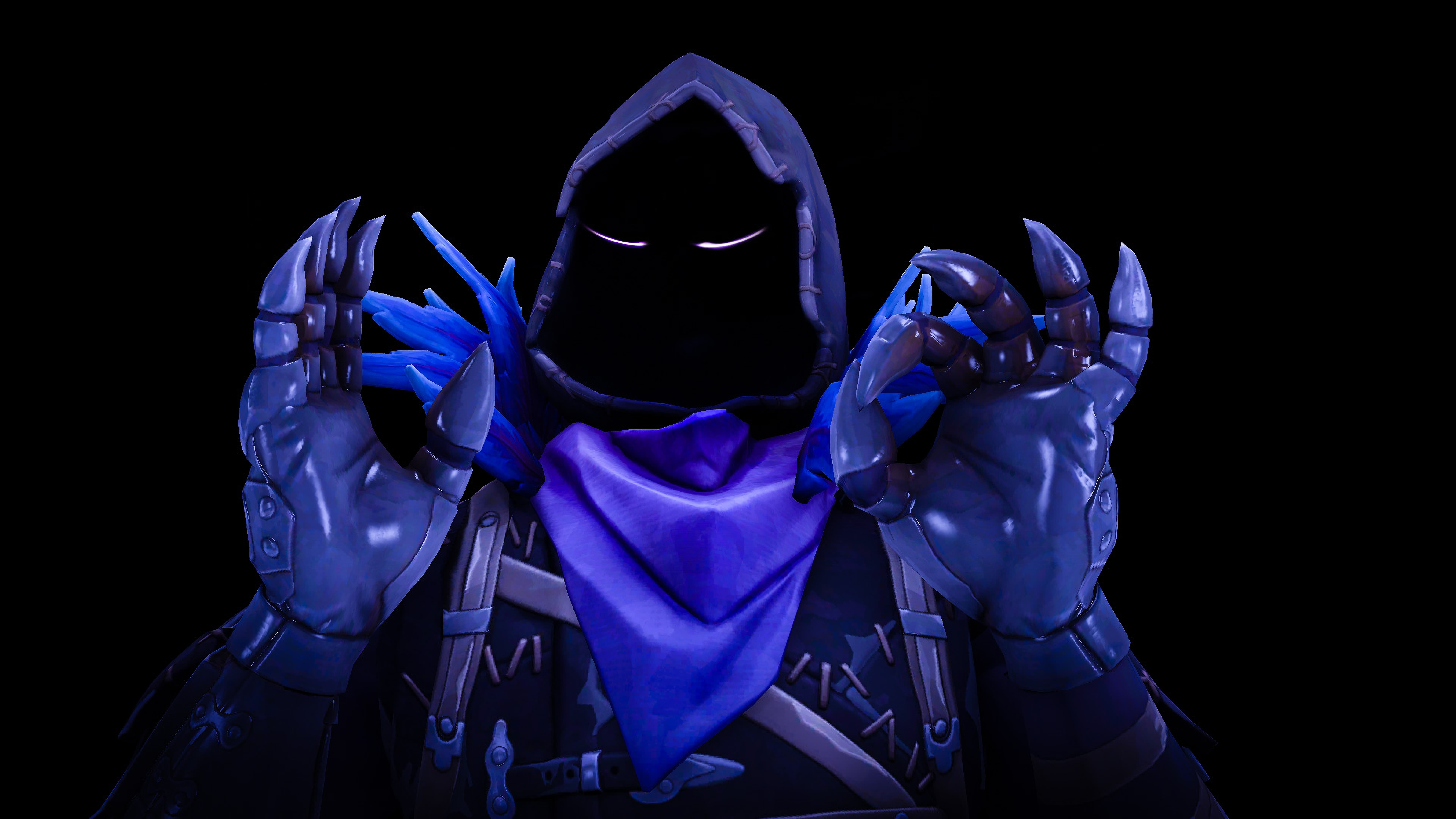 Frozen Raven Fortnite Wallpapers