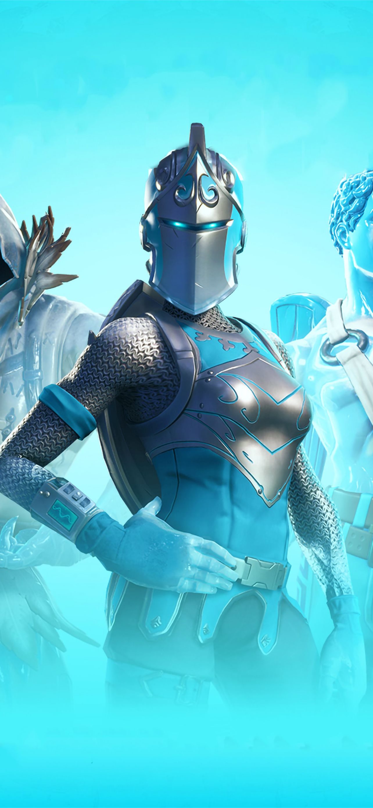 Frozen Red Knight Fortnite Wallpapers