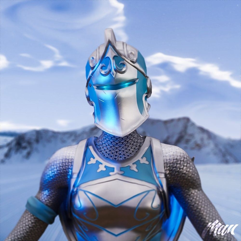 Frozen Red Knight Fortnite Wallpapers