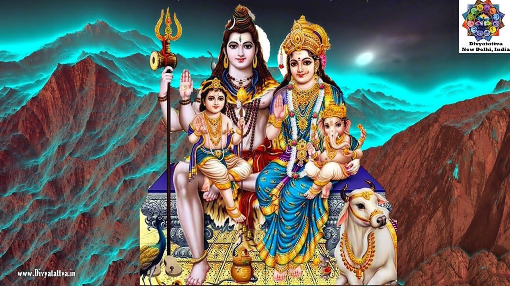 Full Hd Lord Shiva Family Images Wallpapers