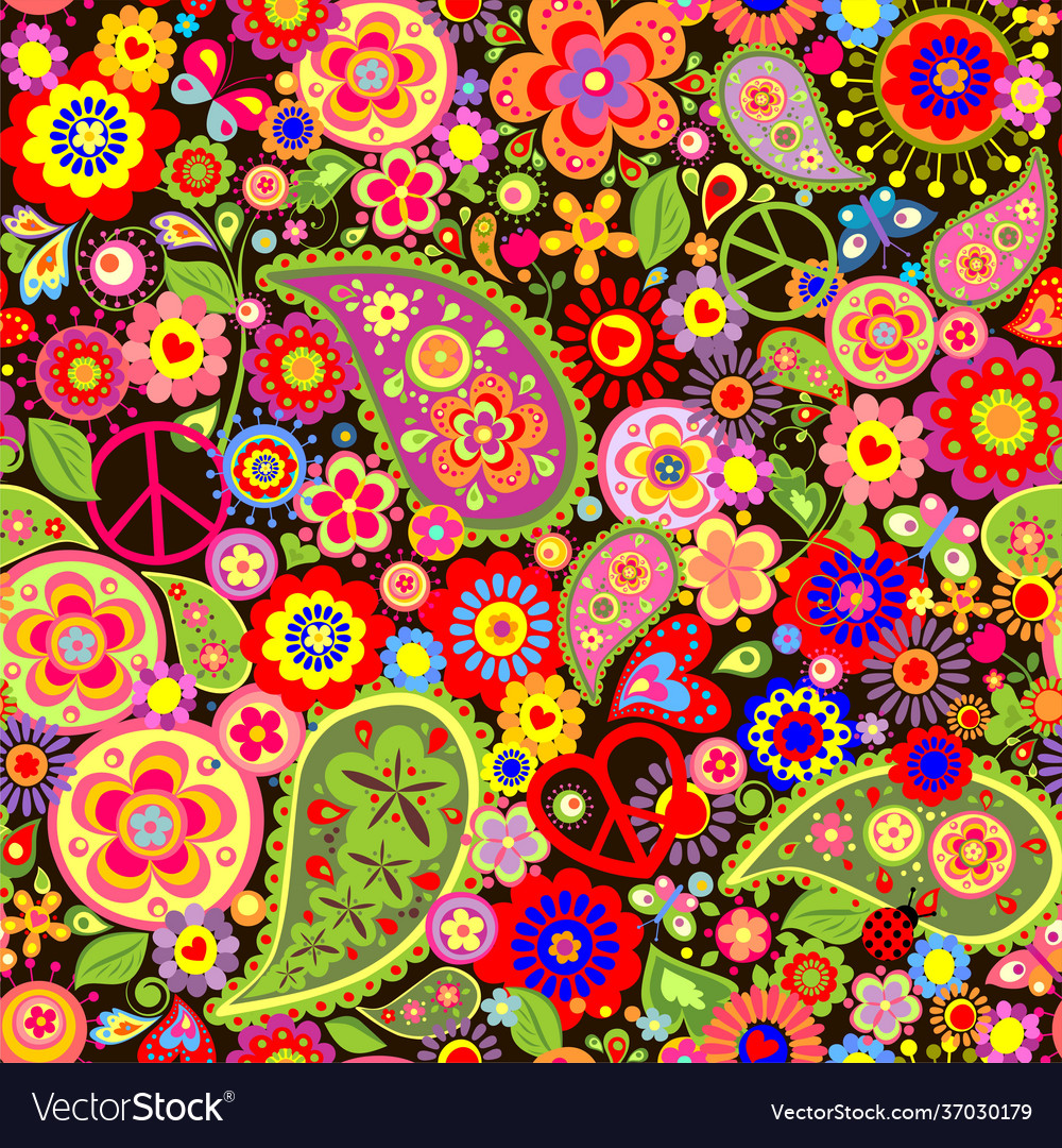 Fun Floral Artwork Wallpapers