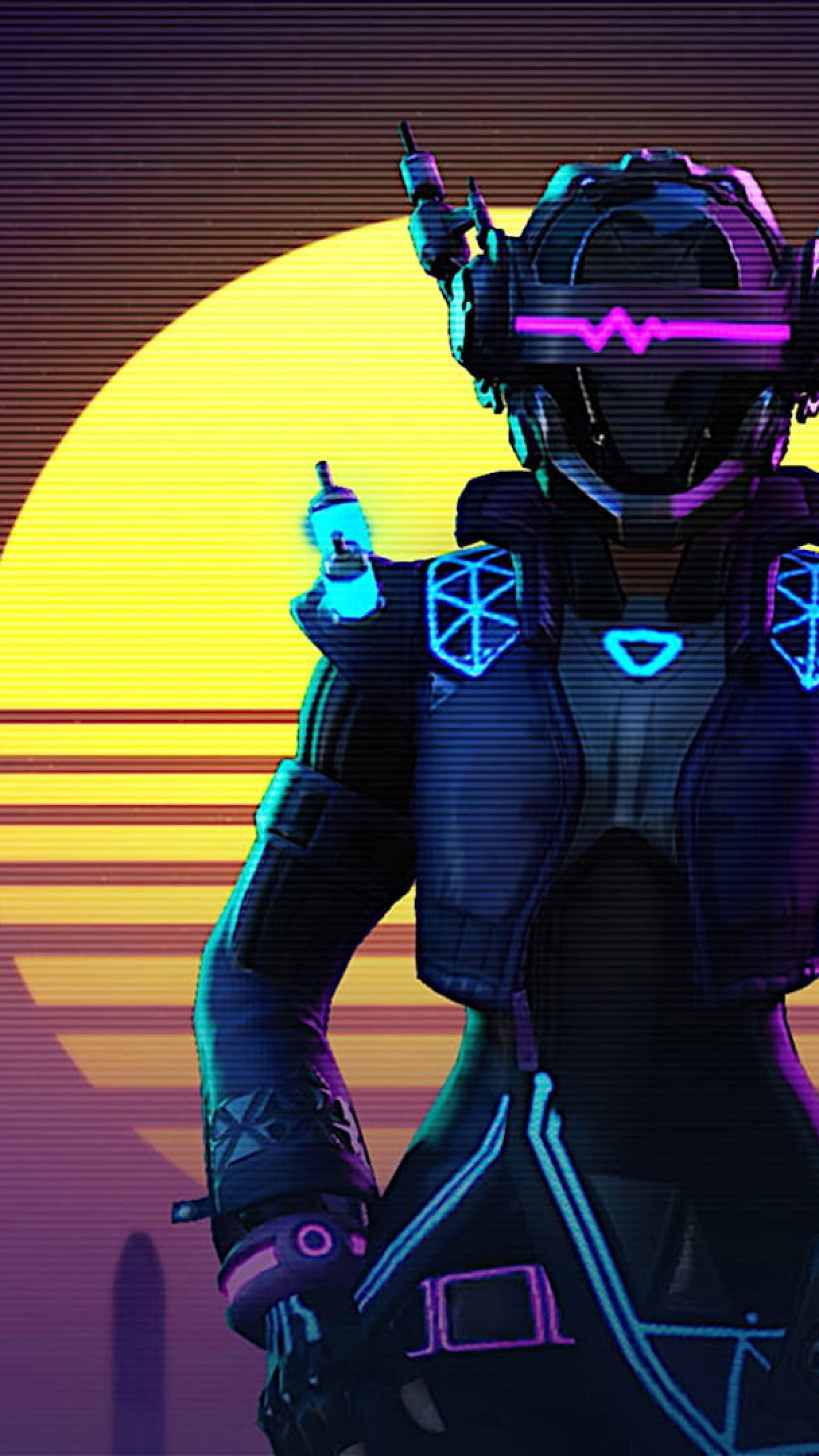 Funny Cyberpunk Robot Wallpapers