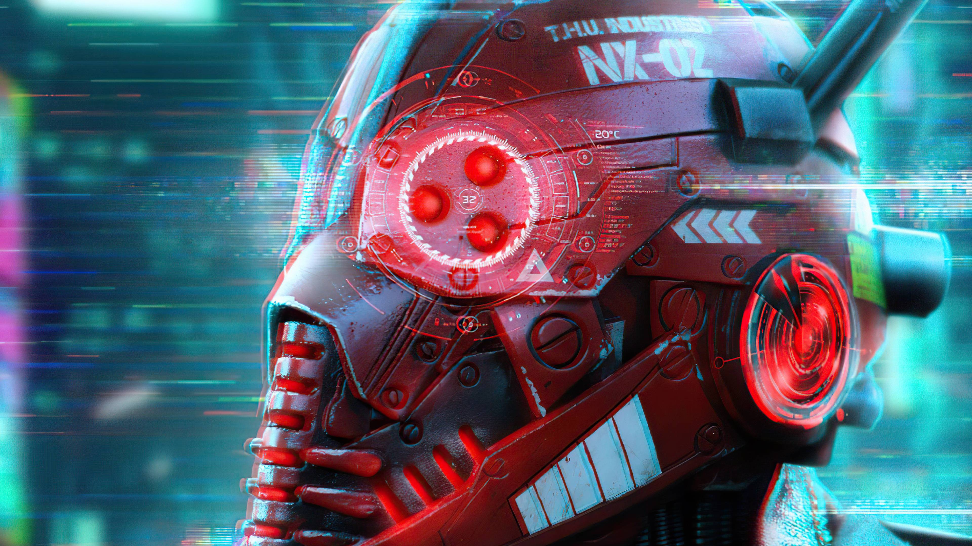 Funny Cyberpunk Robot Wallpapers