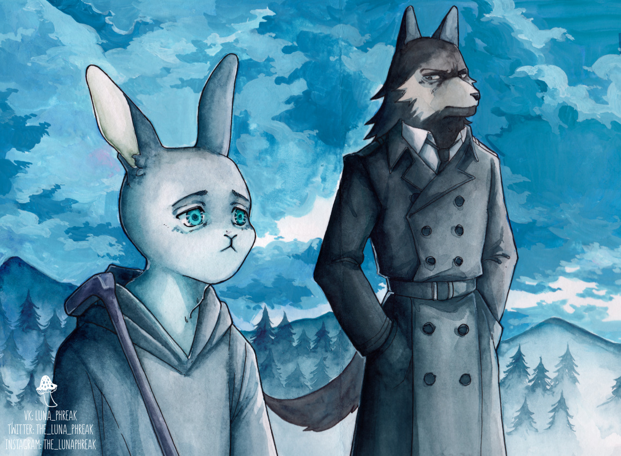 Furry Couple Anime Art Wallpapers