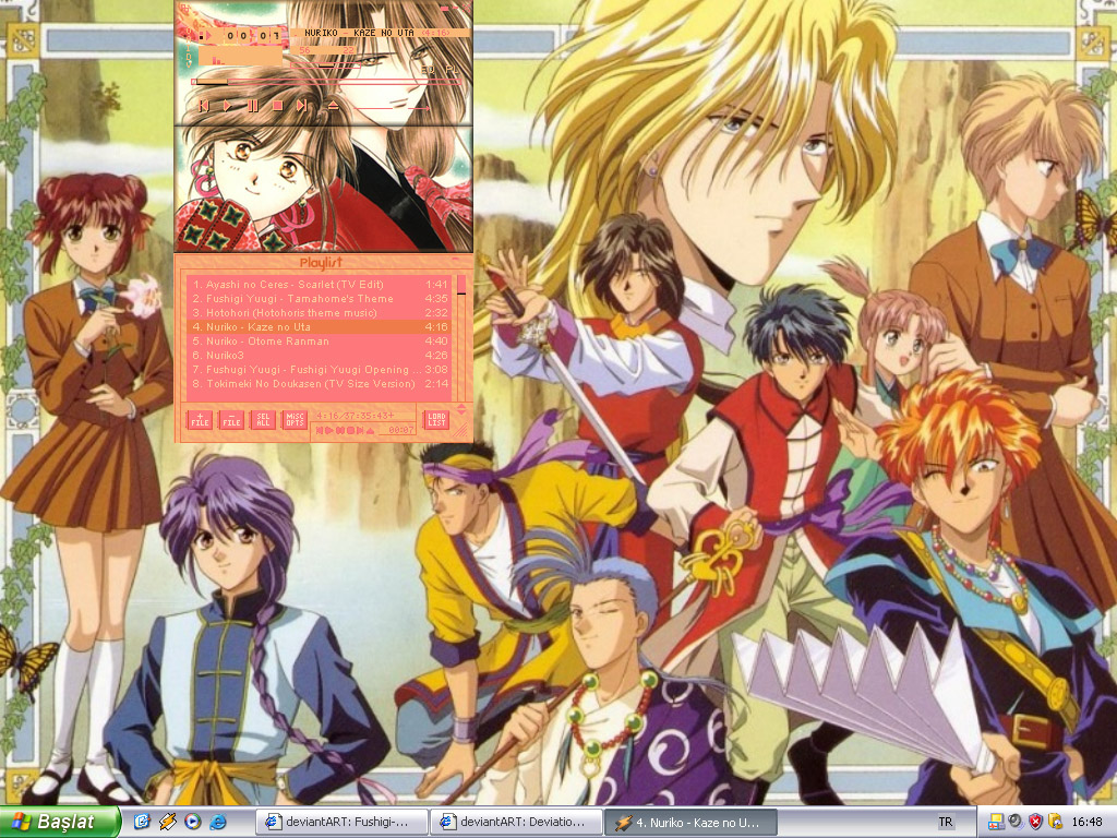 Fushigi Yuugi Wallpapers