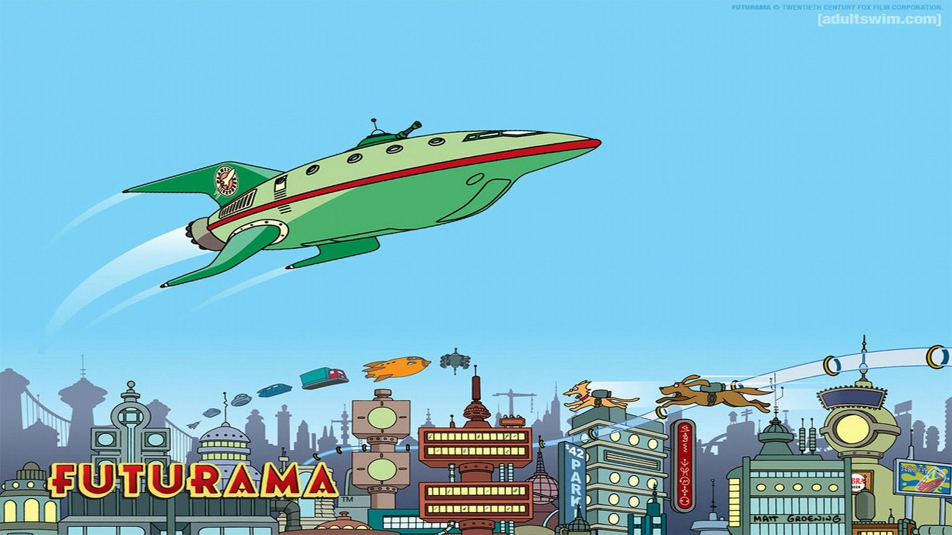 Futurama Background