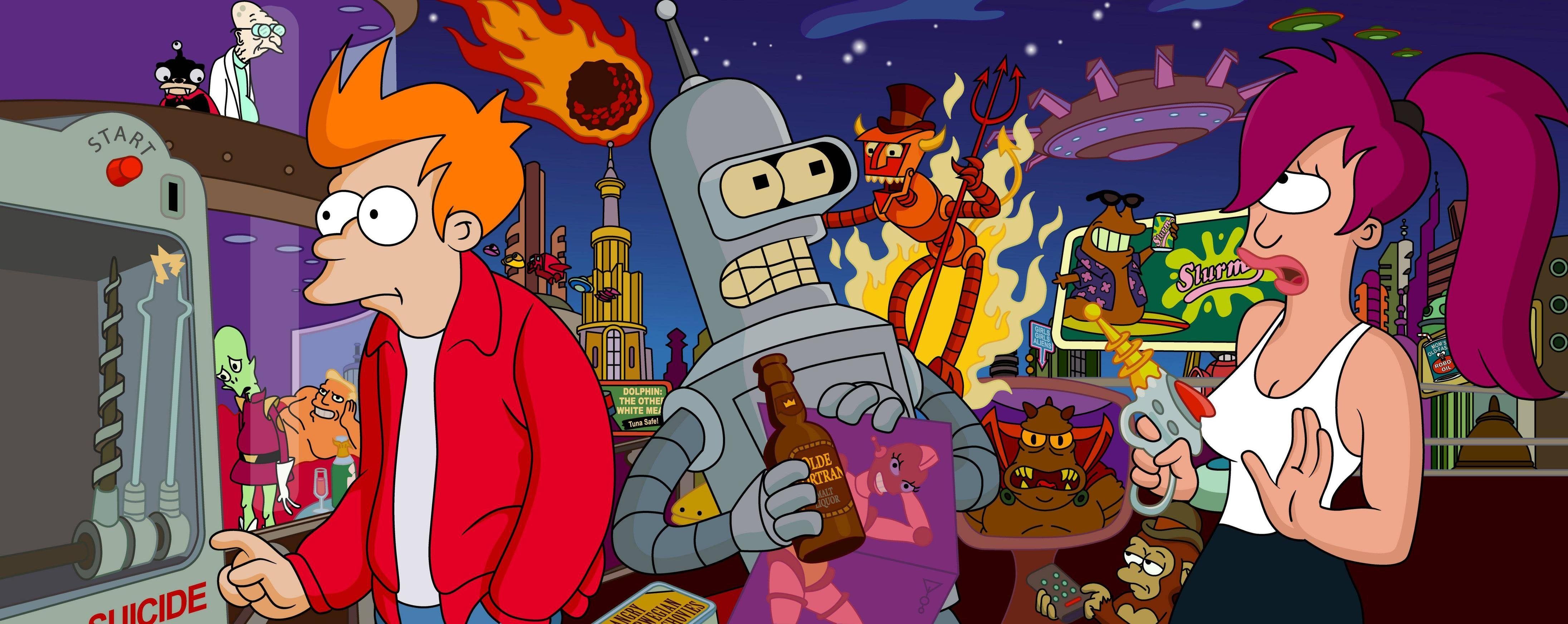 Futurama Background