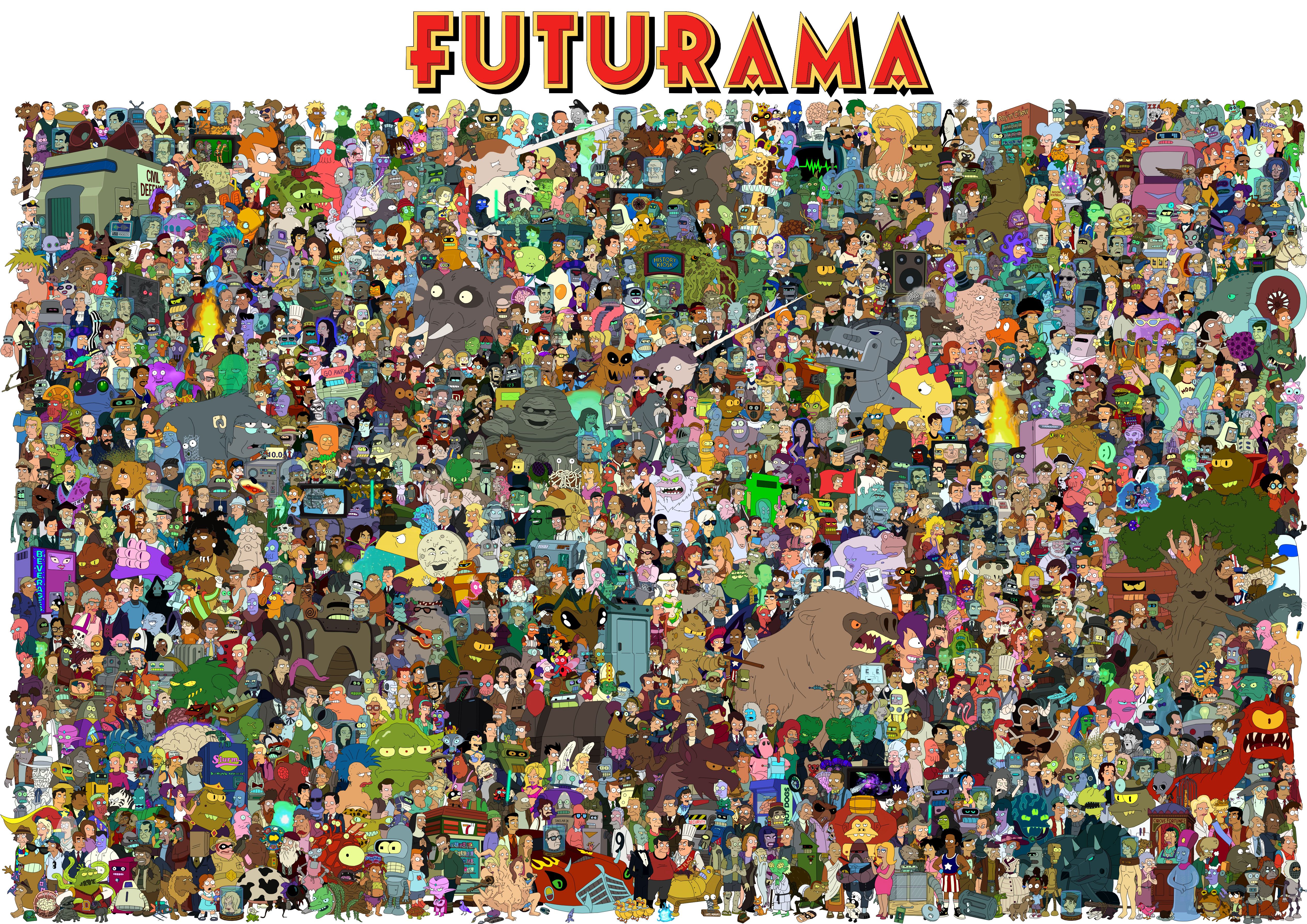 Futurama Background