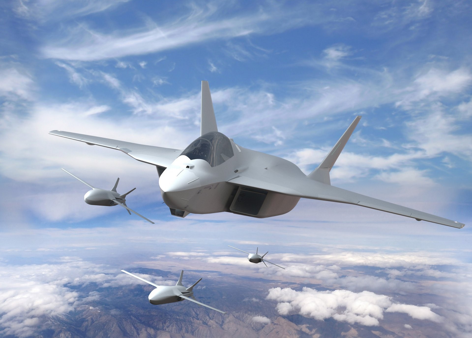 Future Military Aircraft Concept Wallpapers