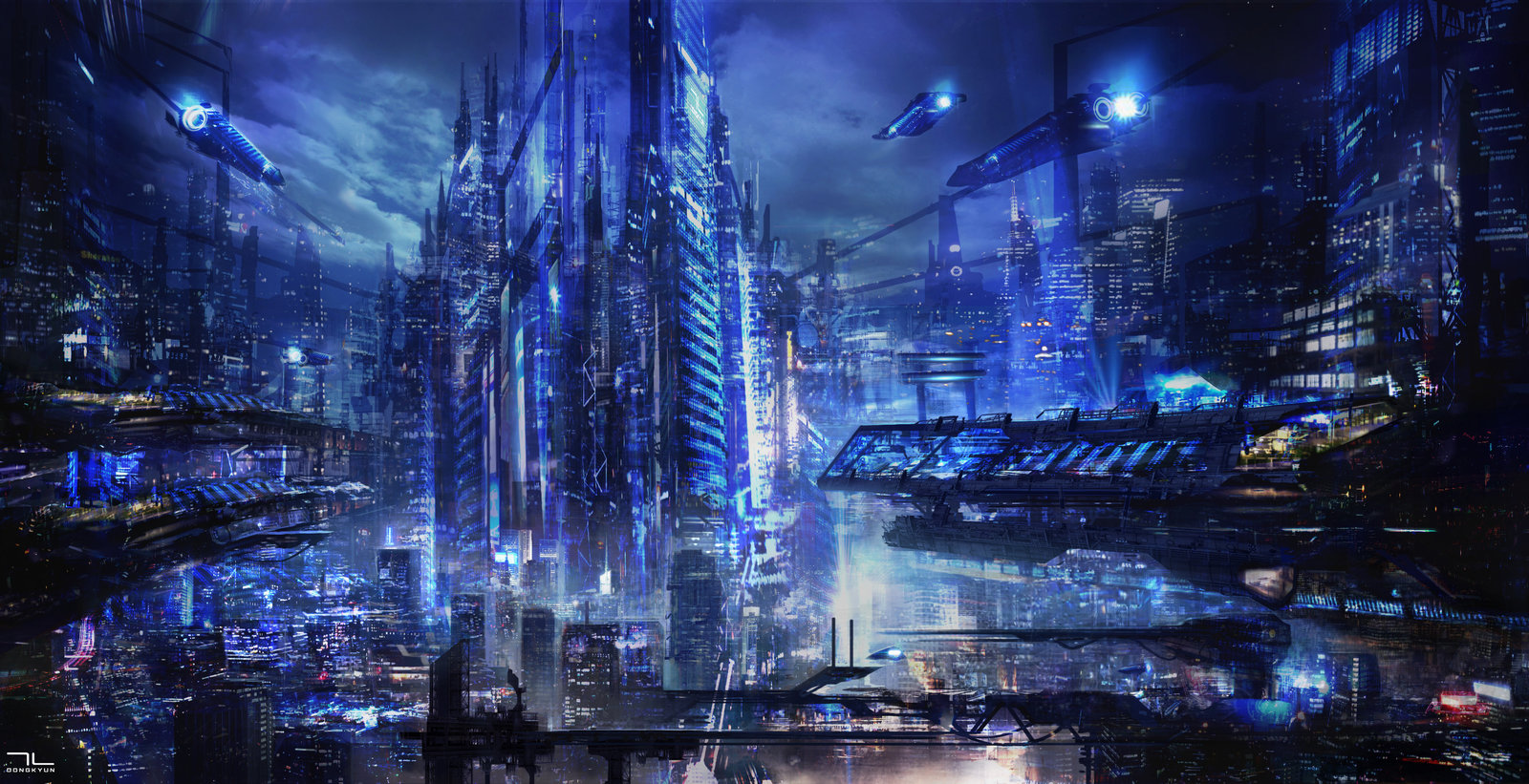 Future Tech City Wallpapers