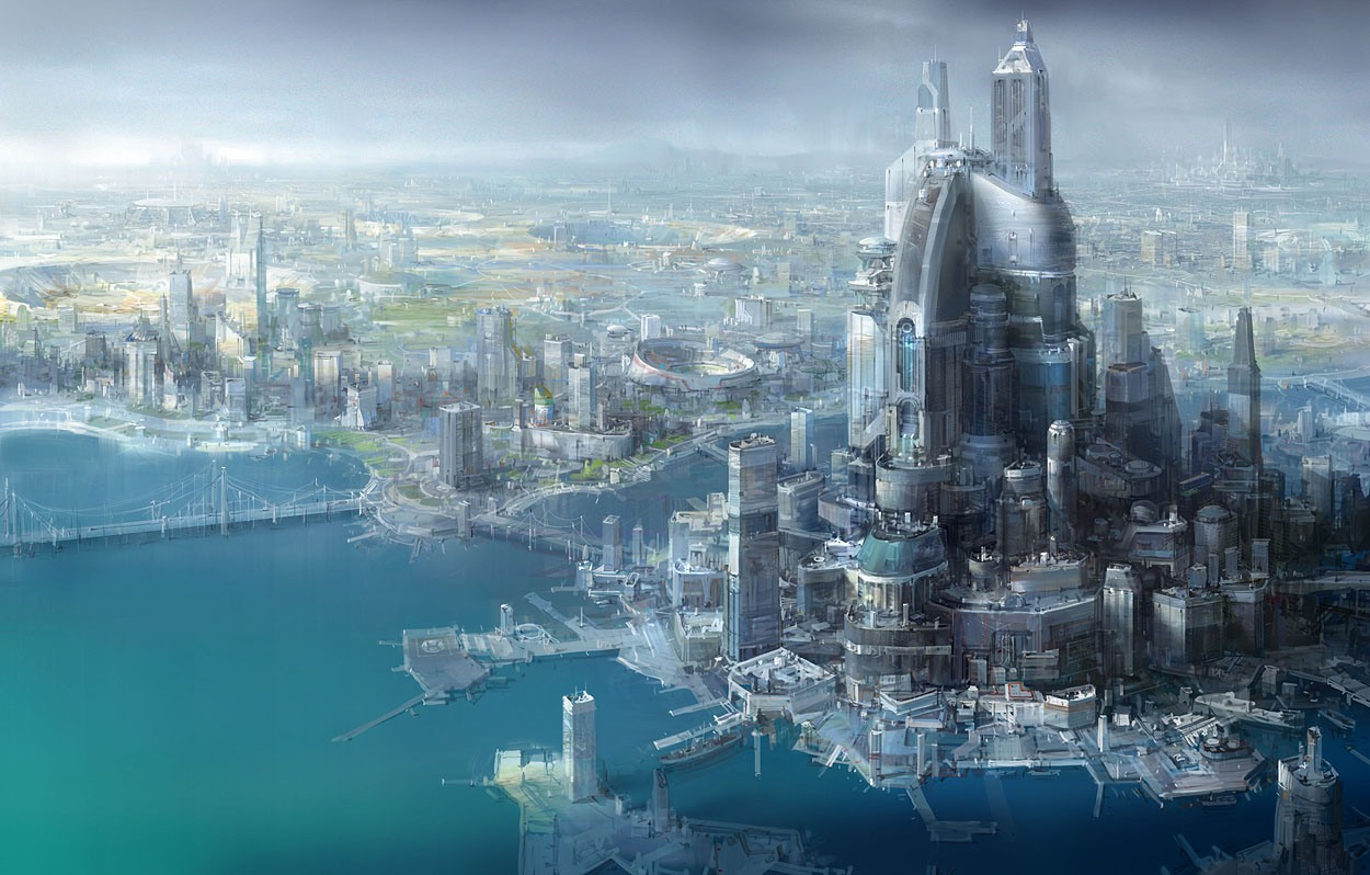 Future Tech City Wallpapers