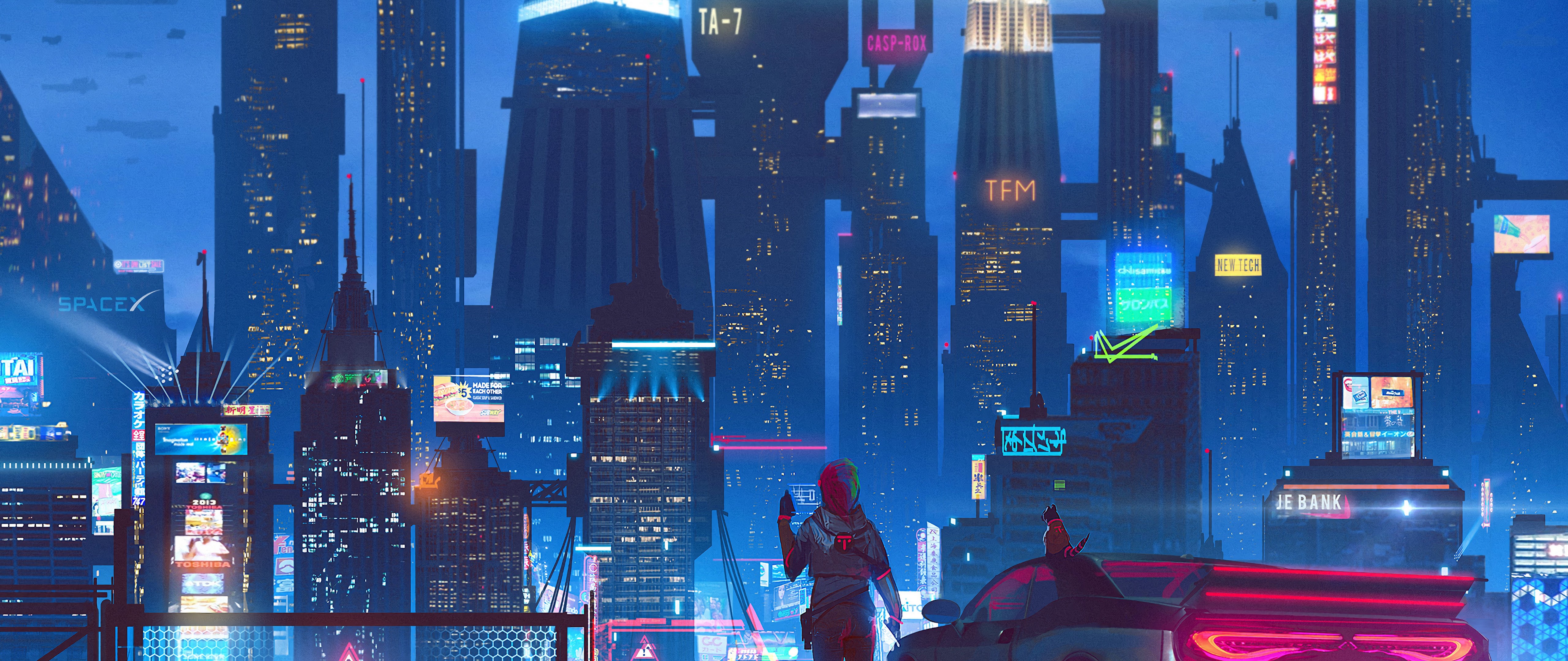 Future Tech City Wallpapers