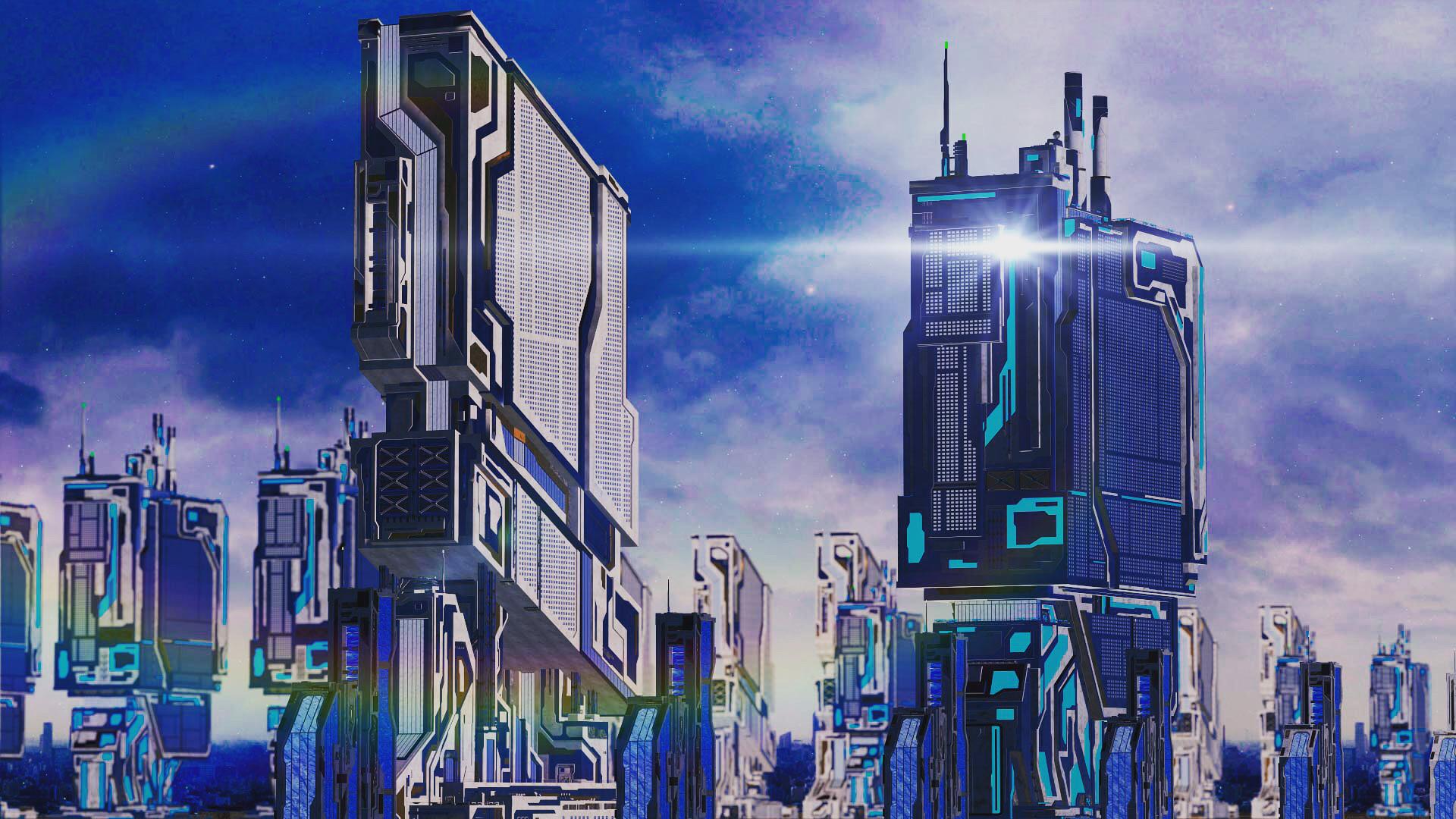 Future Tech City Wallpapers