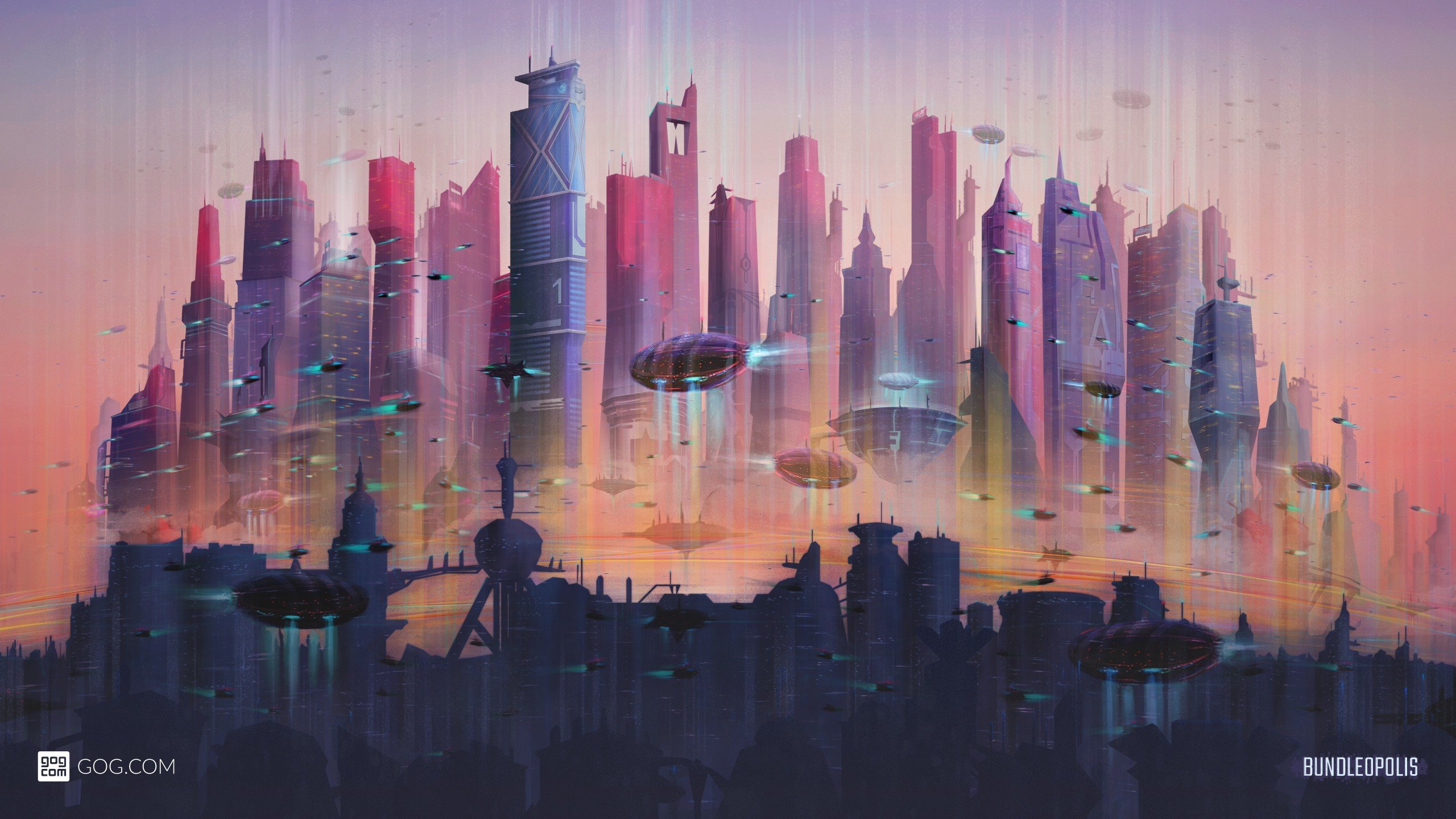 Futuristic 4K Cityscape Wallpapers