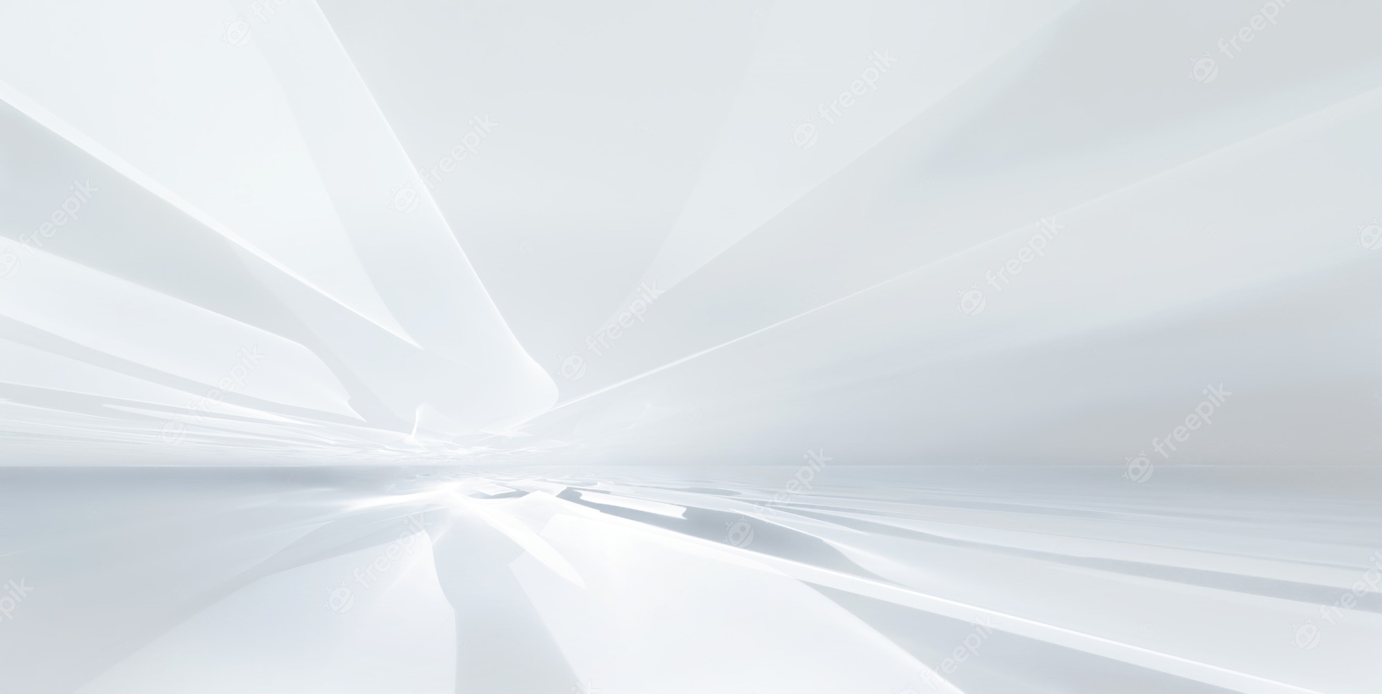 Futuristic Background White