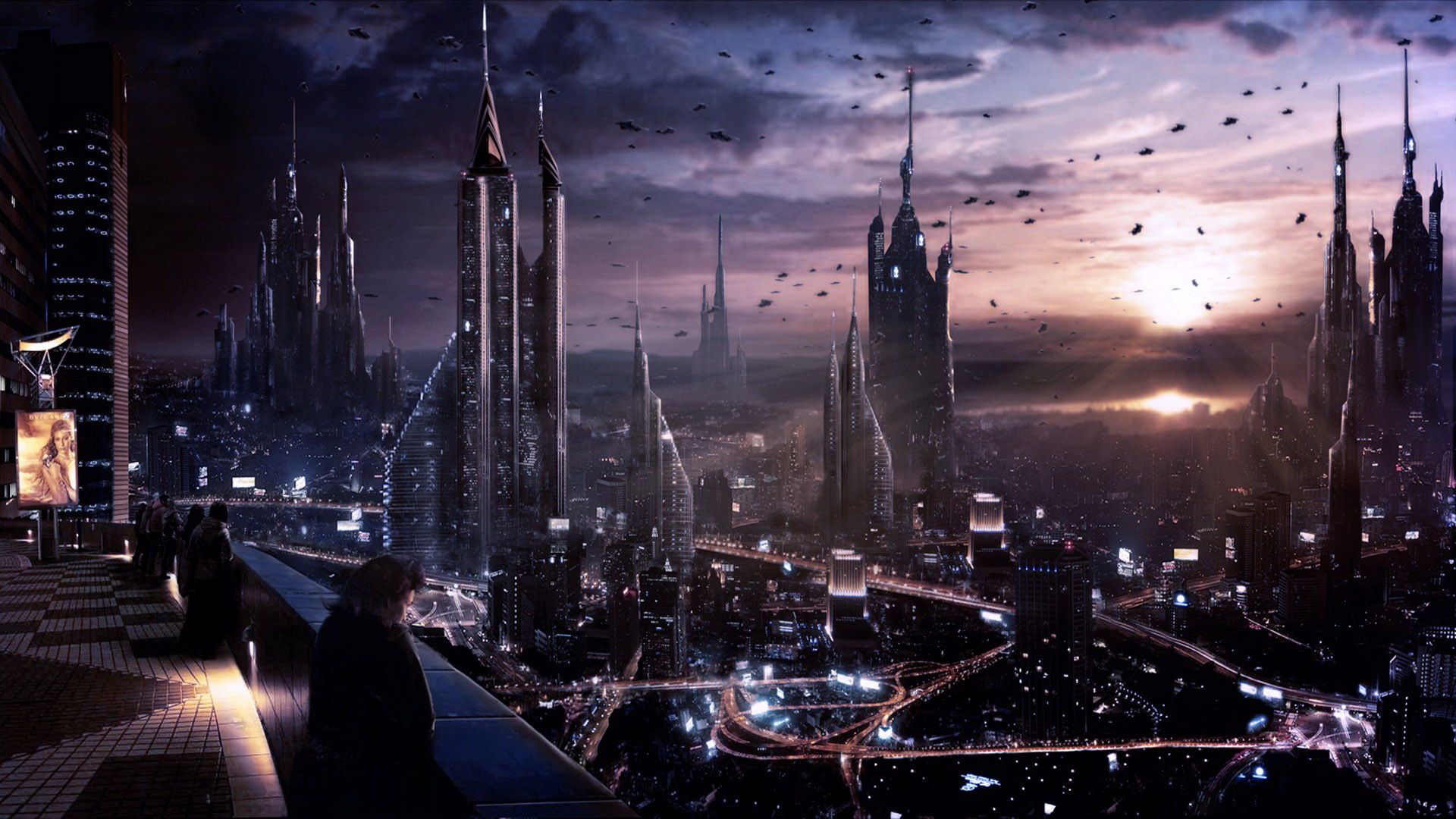 Futuristic Cities Wallpapers