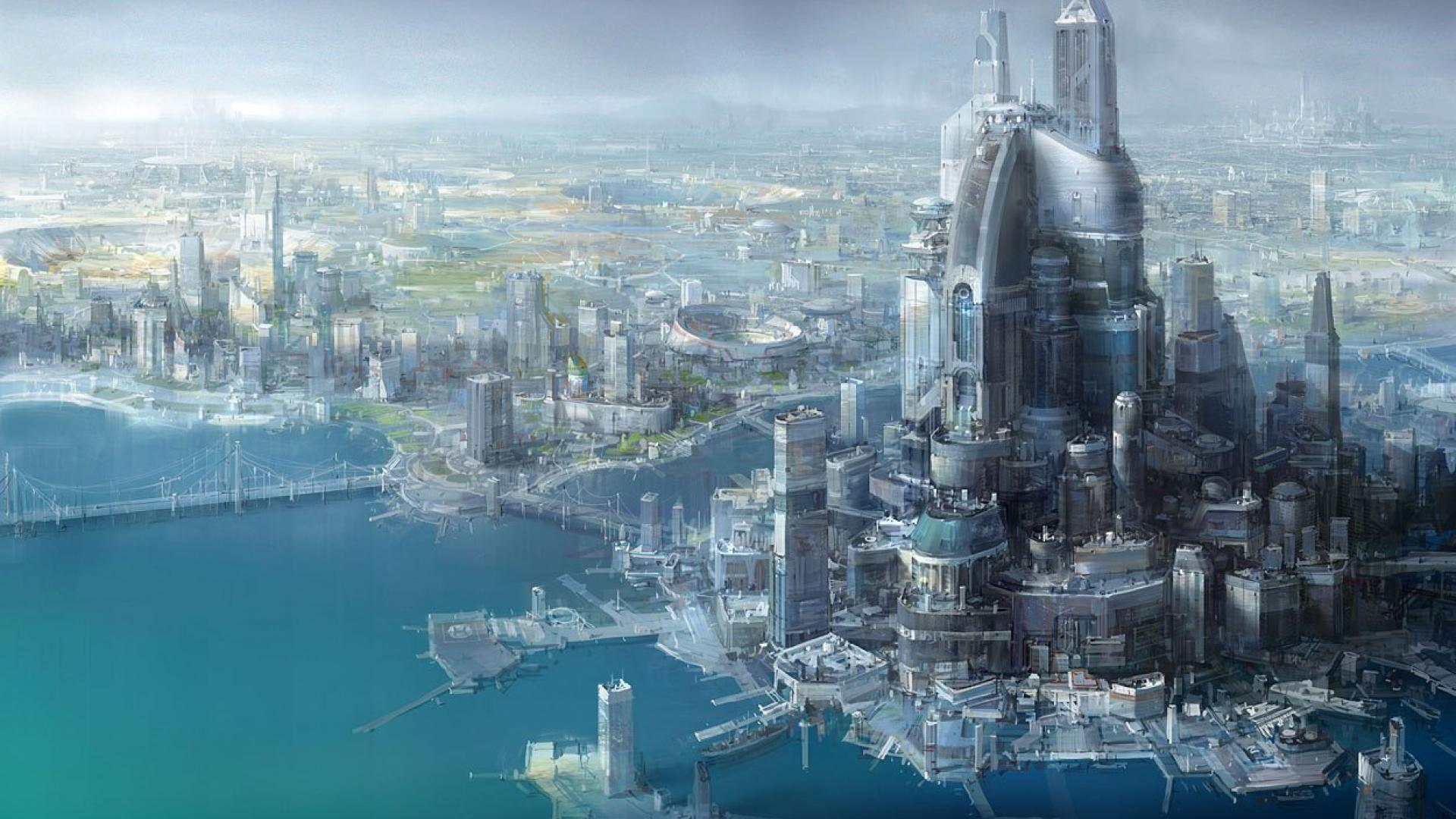 Futuristic Cities Wallpapers