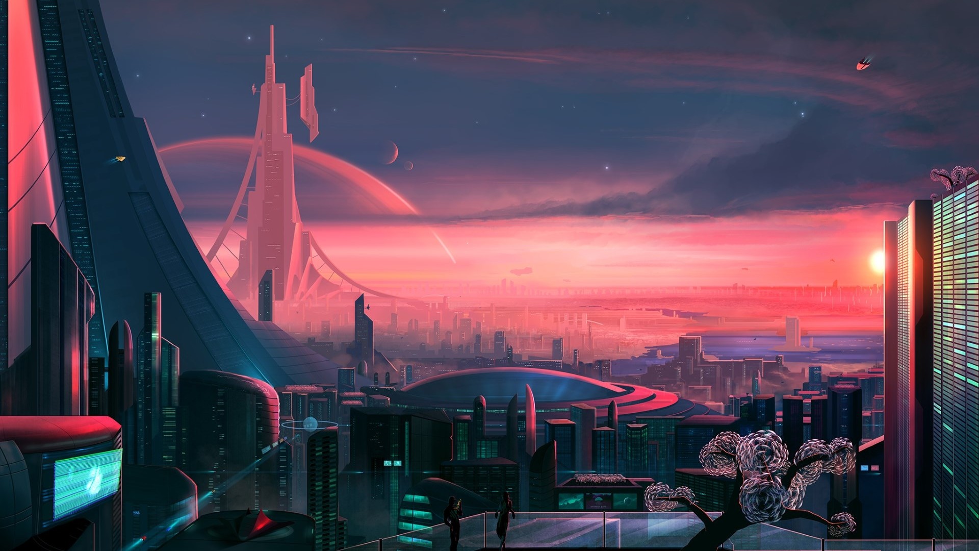 Futuristic Cities Wallpapers