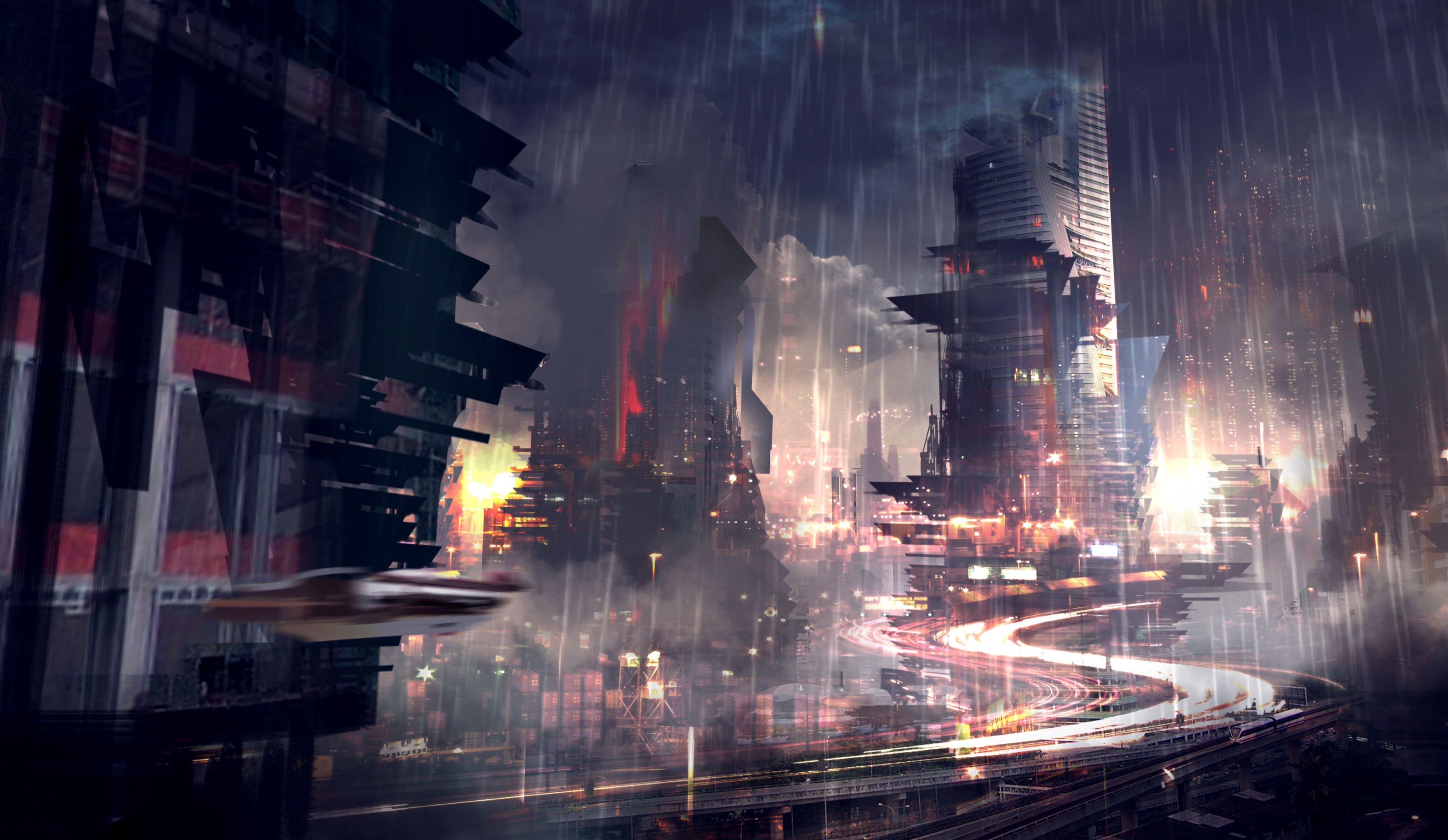 Futuristic Cities Wallpapers