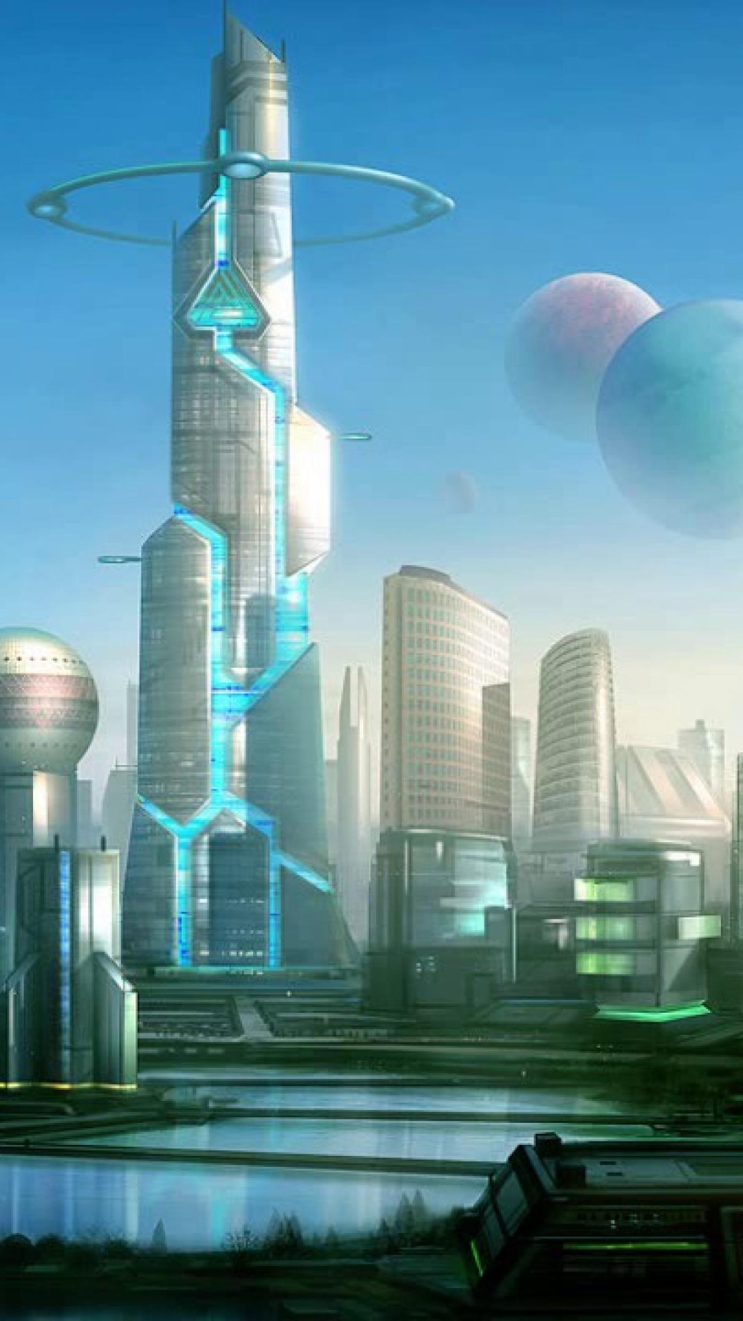 Futuristic Cities Wallpapers