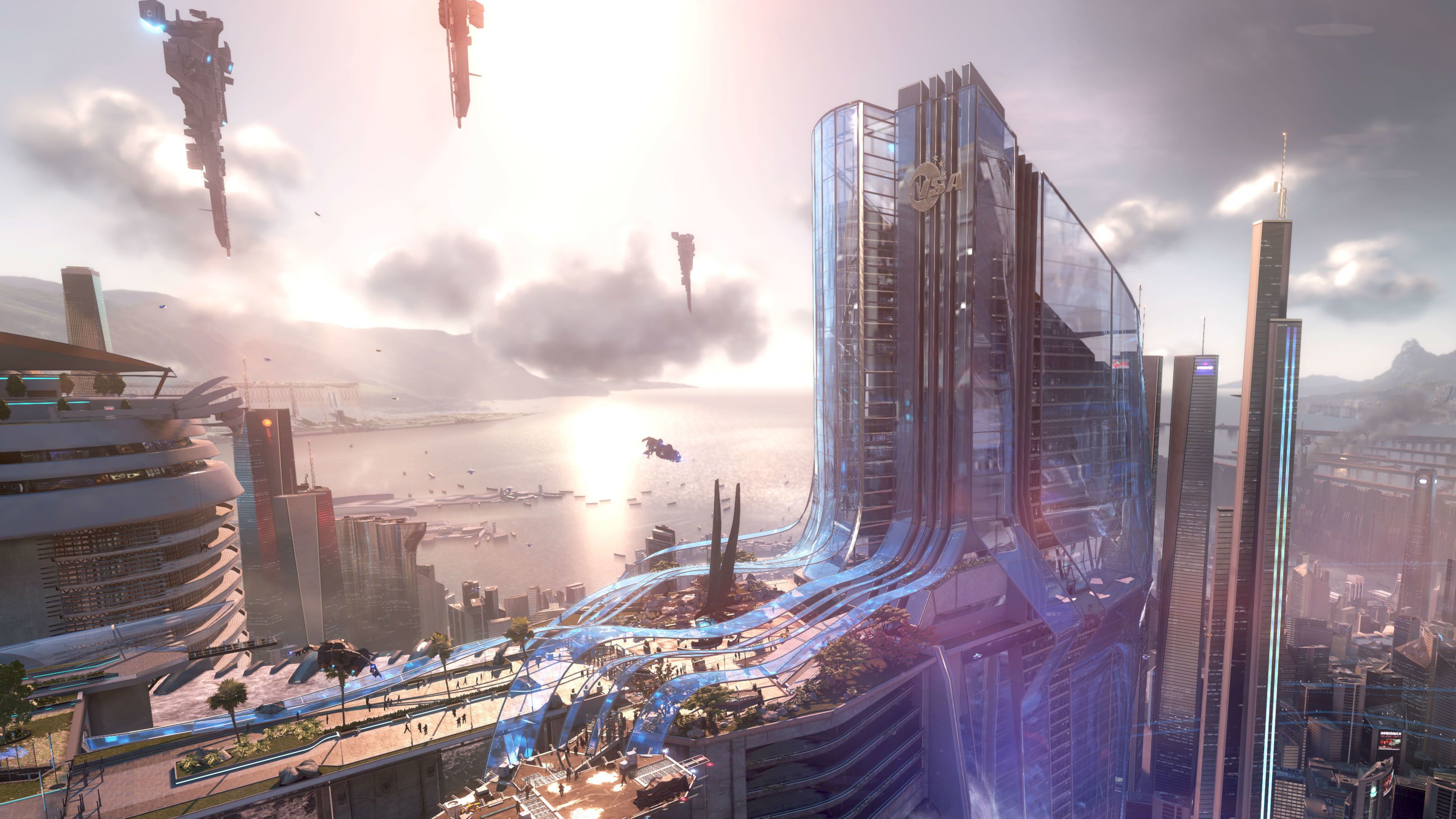 Futuristic Cityscape Wallpapers