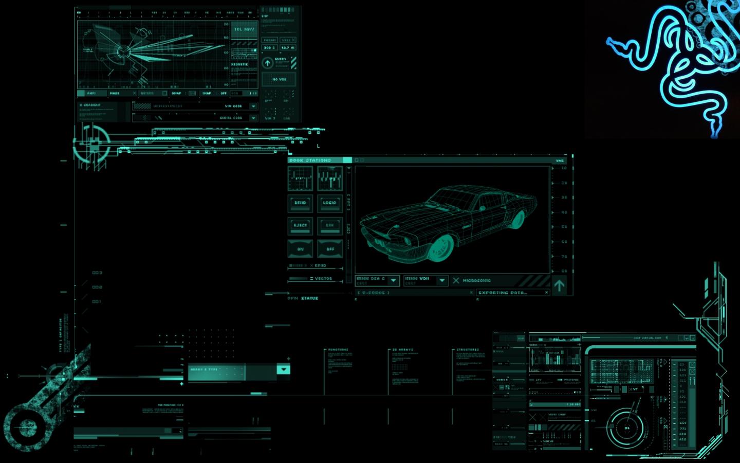 Futuristic Computer Screen Wallpapers